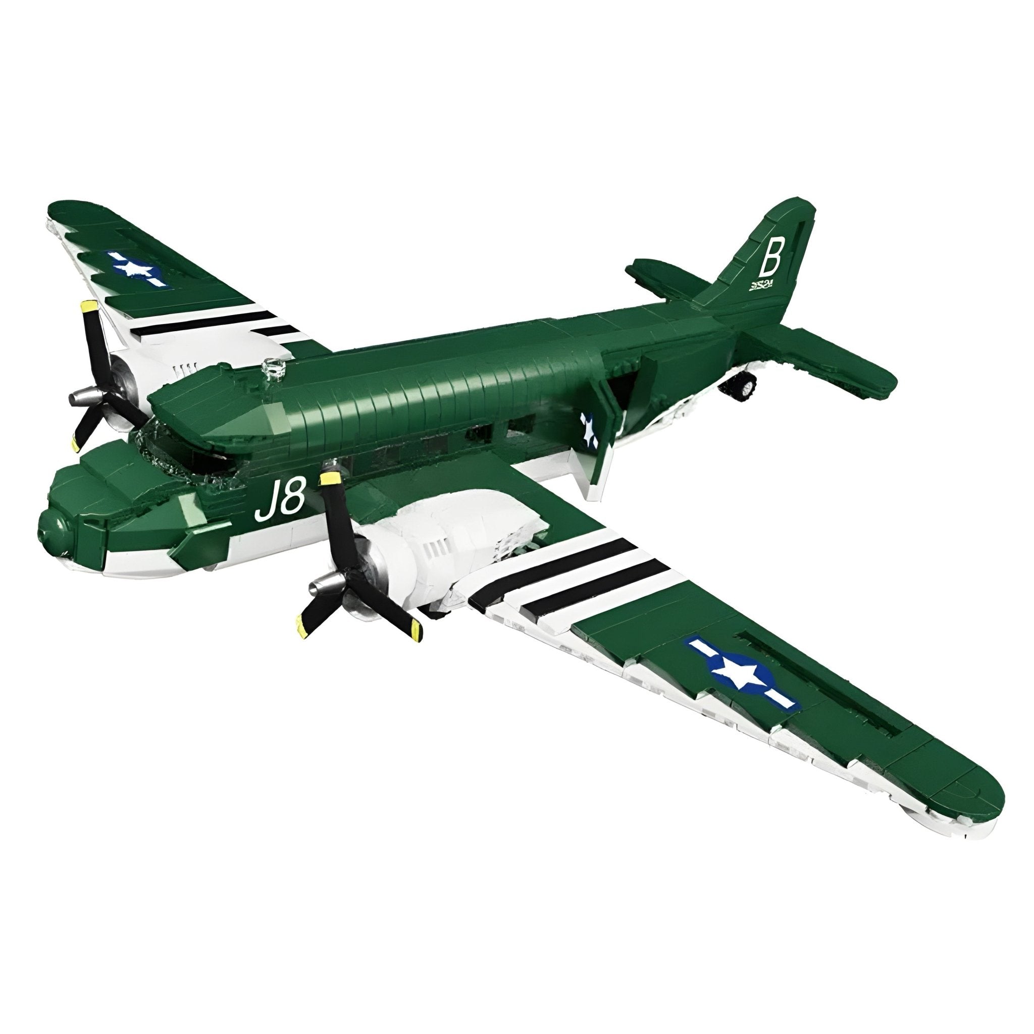 C47 TRANSPORT AIRCRAFT | 866PCS - BRICKS LAB