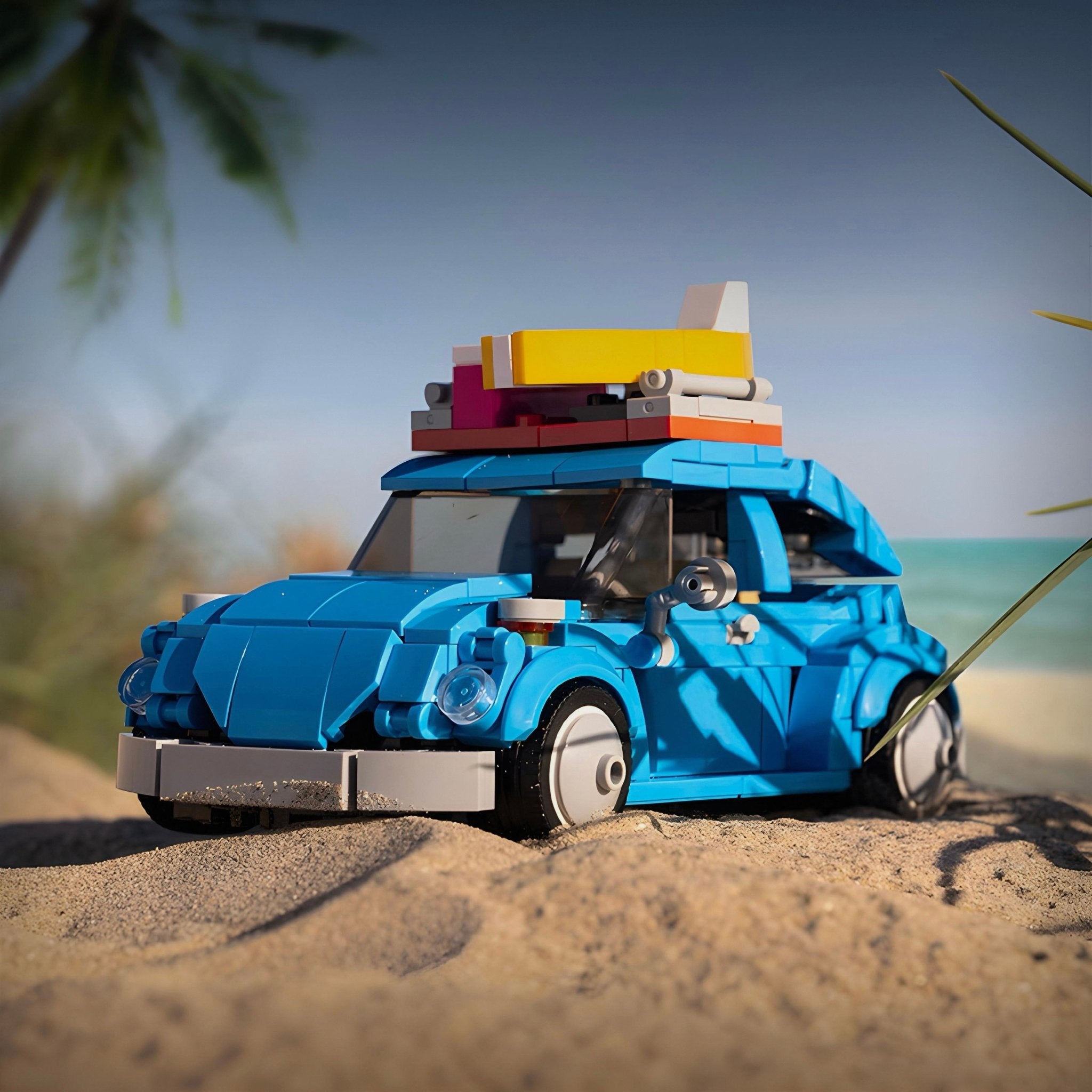 Camperized Beetle | 348pcs - BRICKS LAB