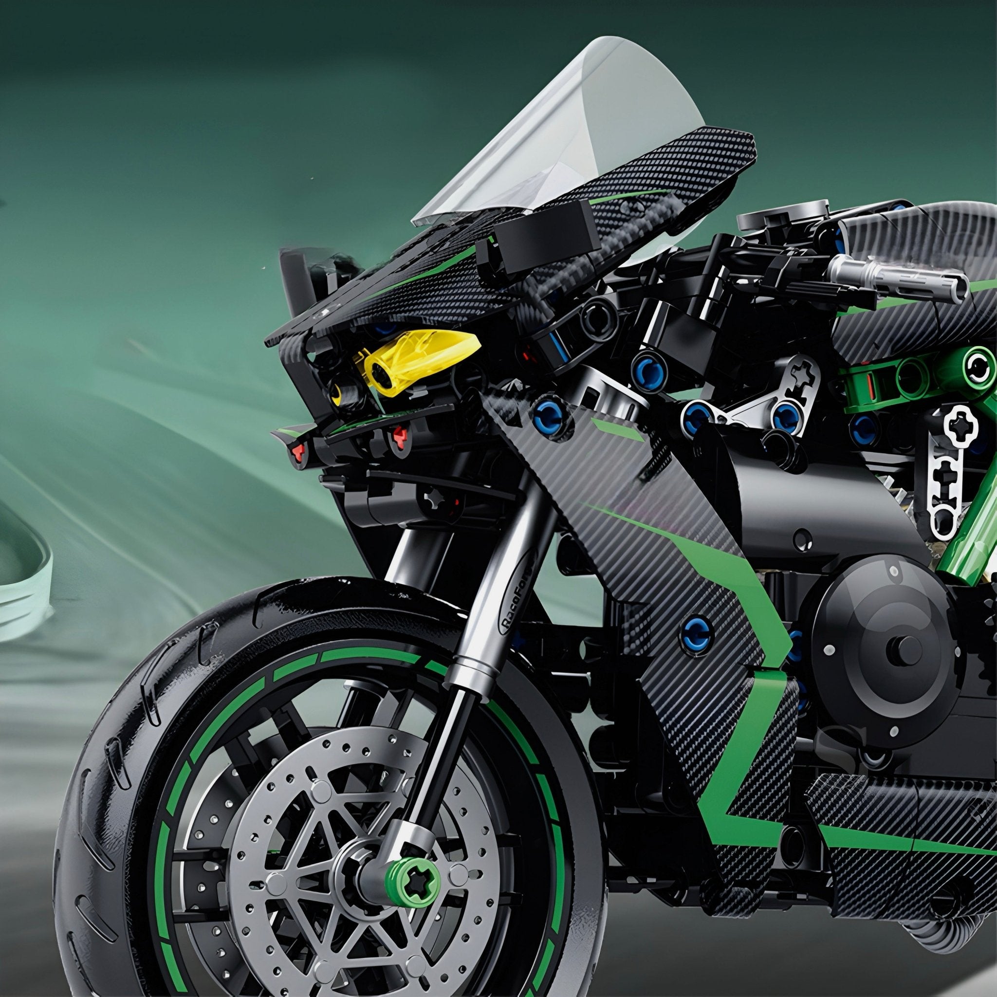CARBON FIBER JAPANESE MOTORBIKE | 512PCS - BRICKS LAB