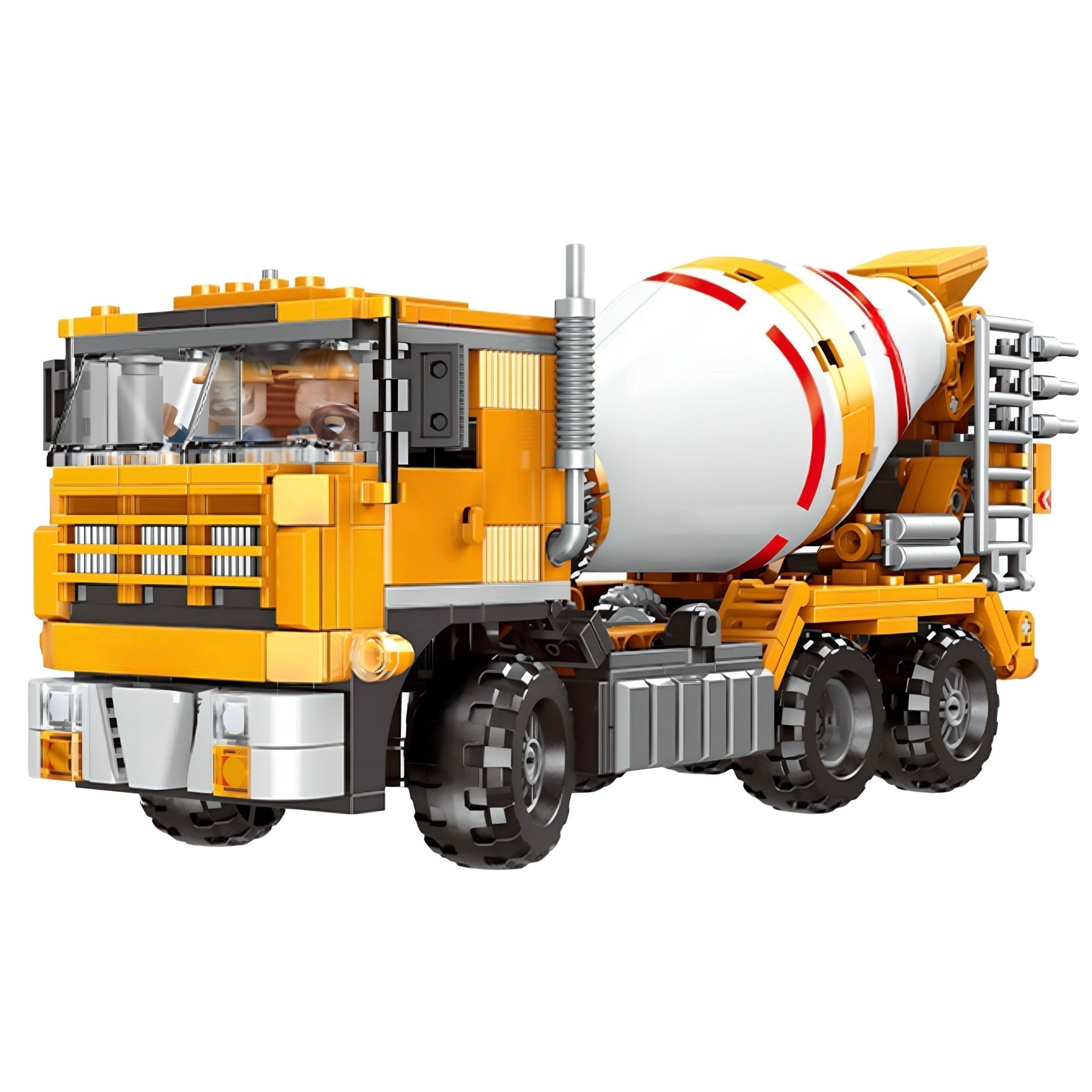 CEMENT MIXER TRUCK | 656PCS - BRICKS LAB