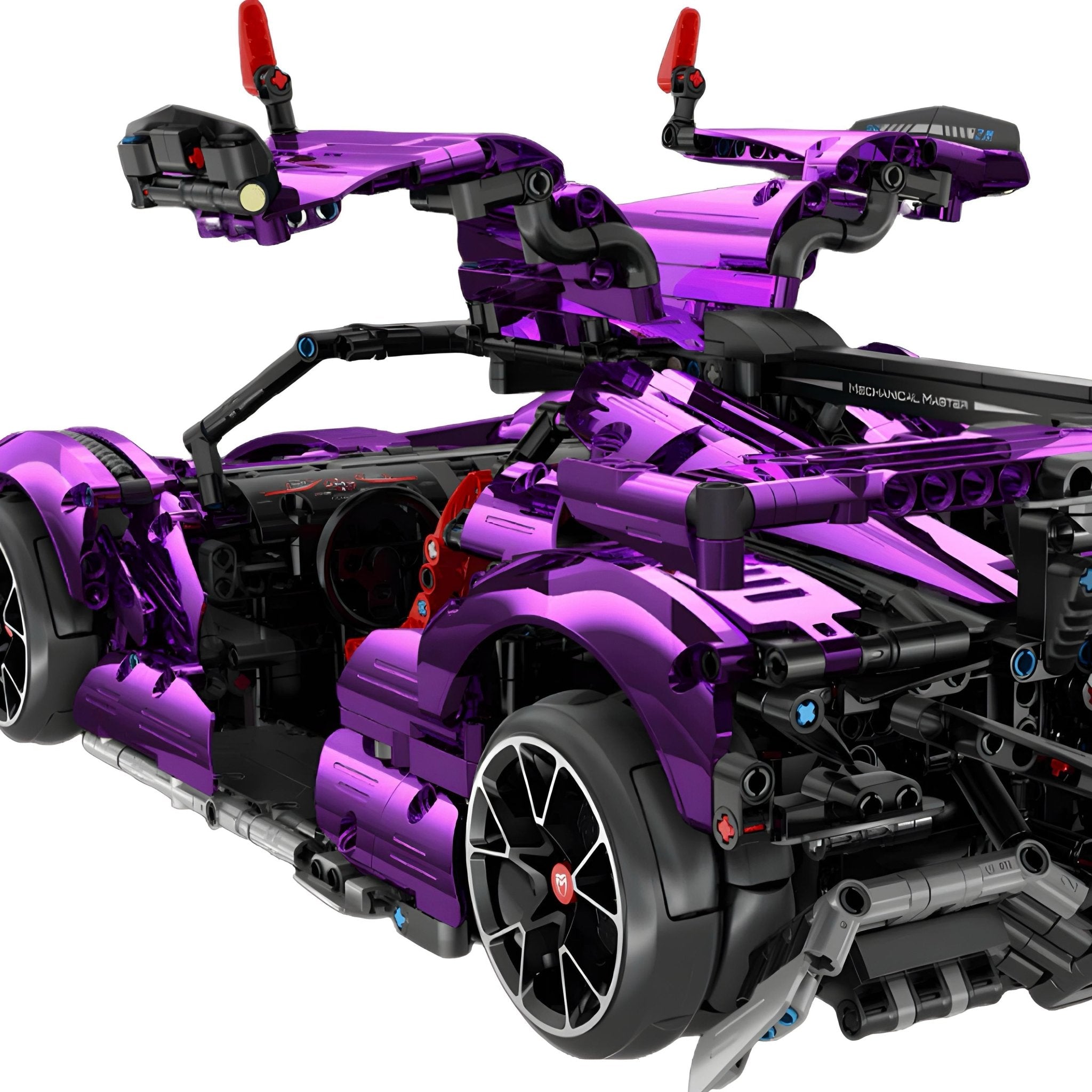 Chrome Edition Drifting Hypercar | 2444pcs - BRICKS LAB