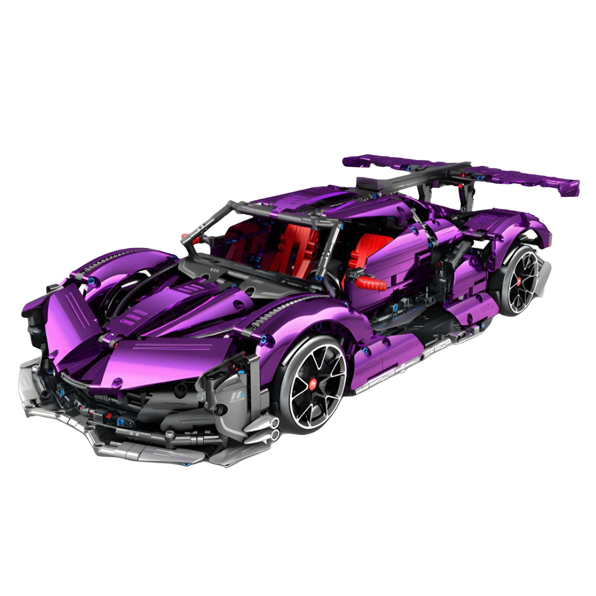 Chrome Edition Drifting Hypercar | 2444pcs - BRICKS LAB