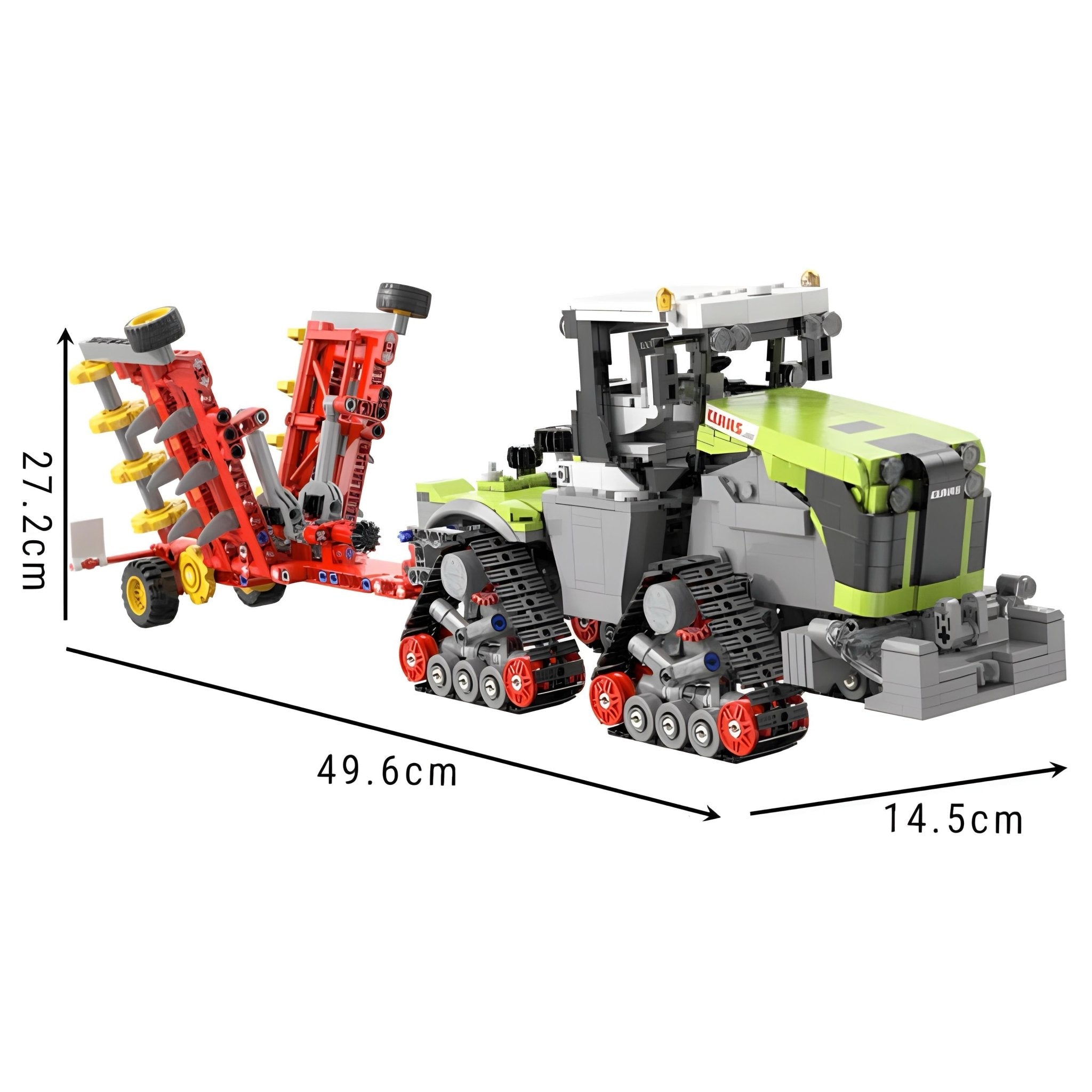 CLAAS XERION 5000 TRAC TS | 1336PCS - BRICKS LAB