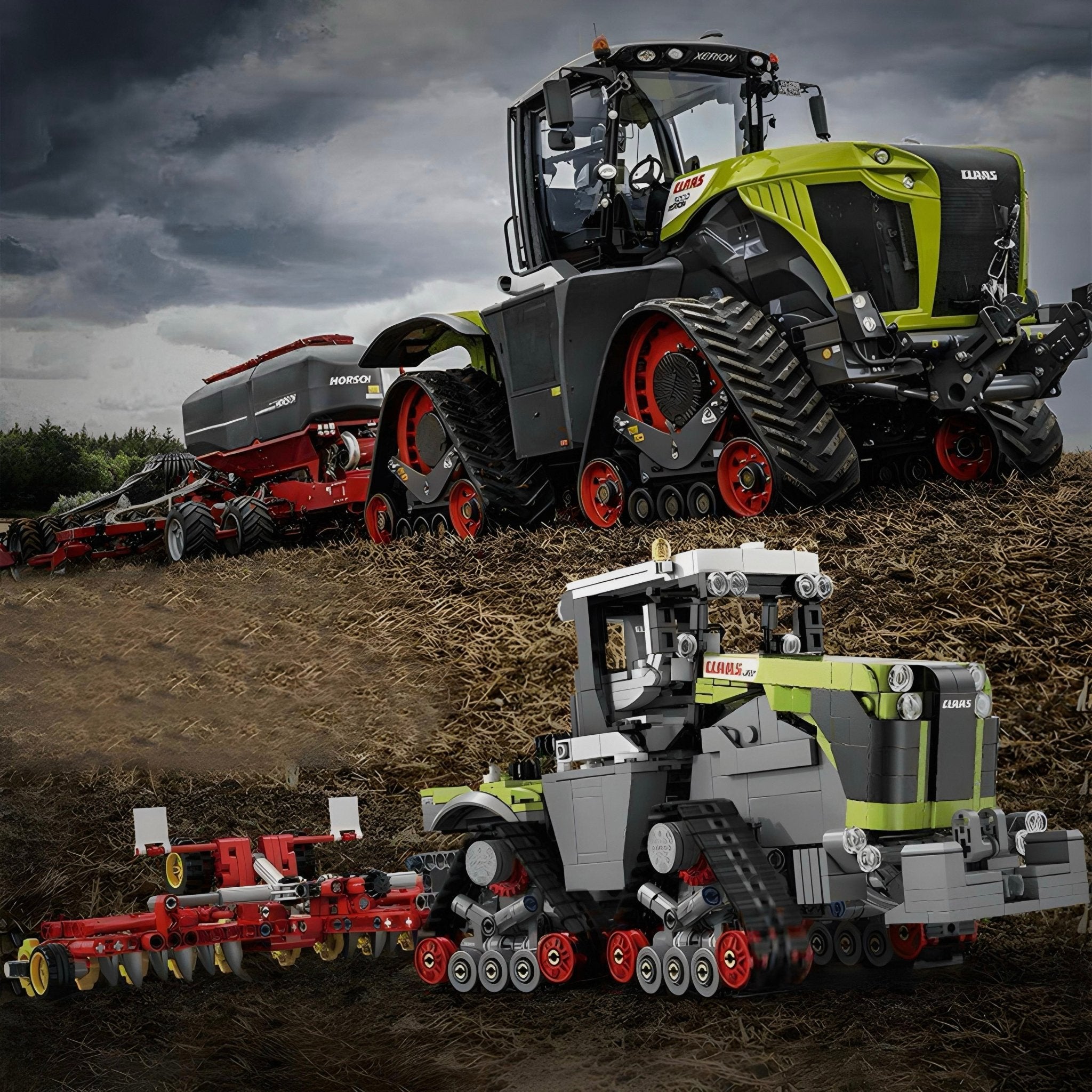 CLAAS XERION 5000 TRAC TS | 1336PCS - BRICKS LAB
