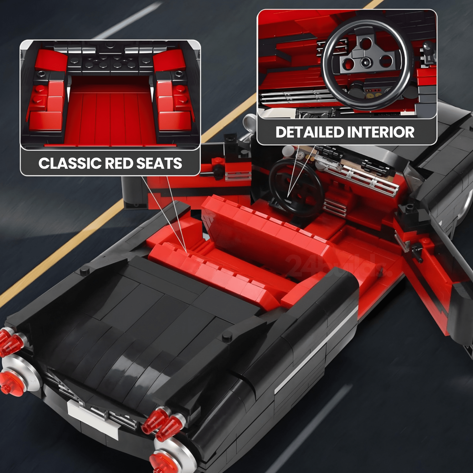 Classic American Droptop | 1246pcs - BRICKS LAB