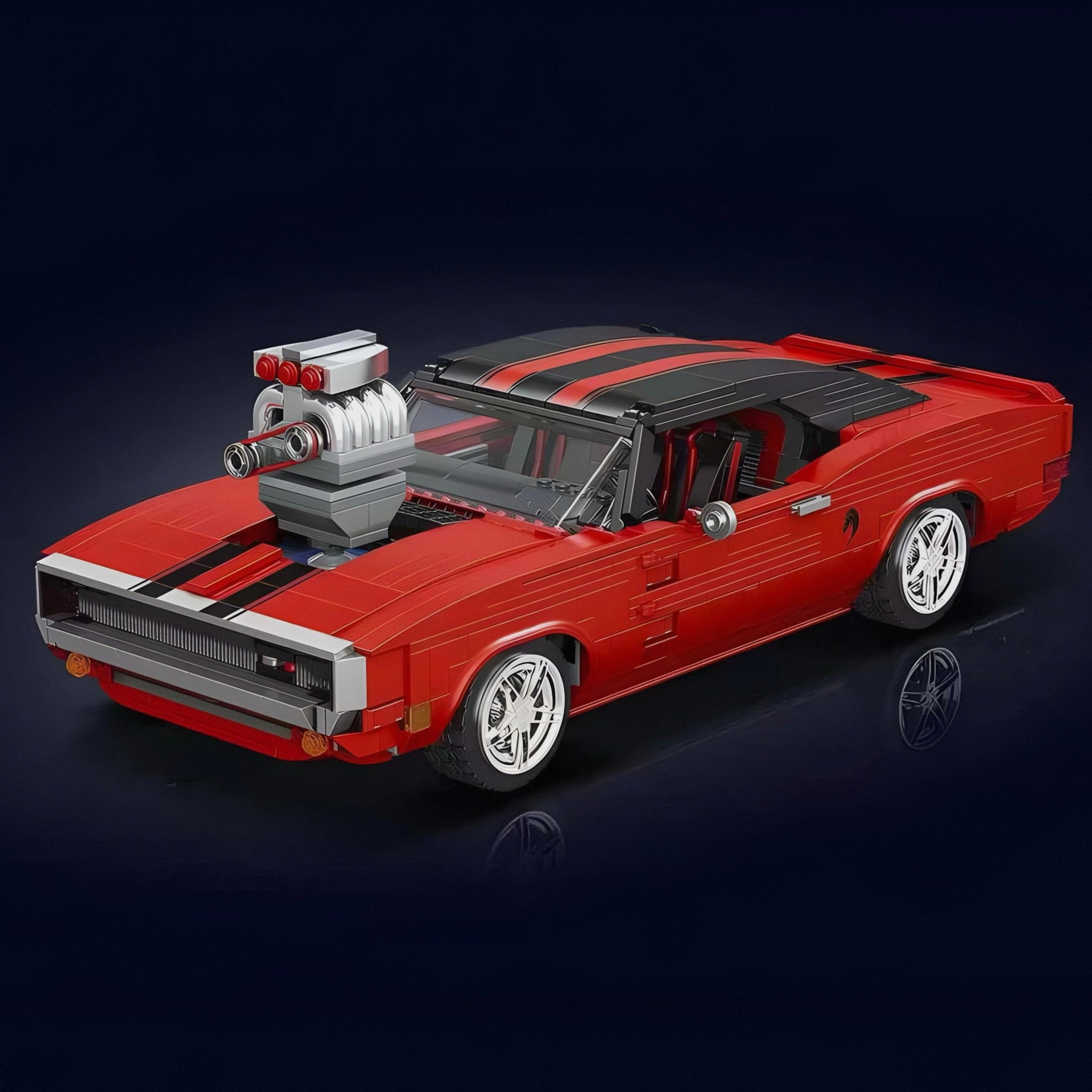 Classic American V8 | 1869pcs - BRICKS LAB