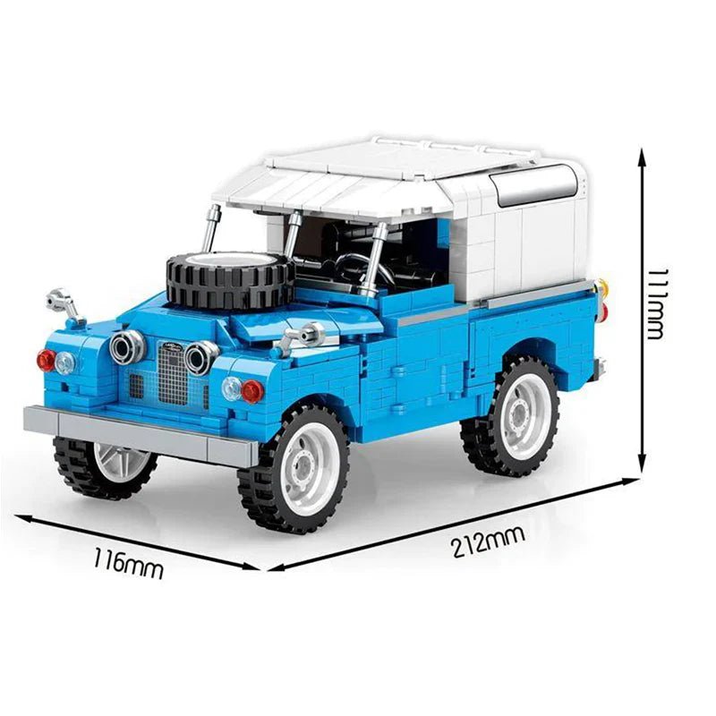 Classic British Off Roader | 730pcs - BRICKS LAB