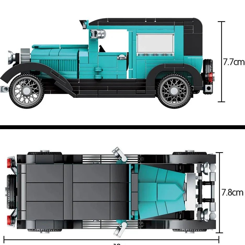Classic Elegant Car | 330pcs - BRICKS LAB