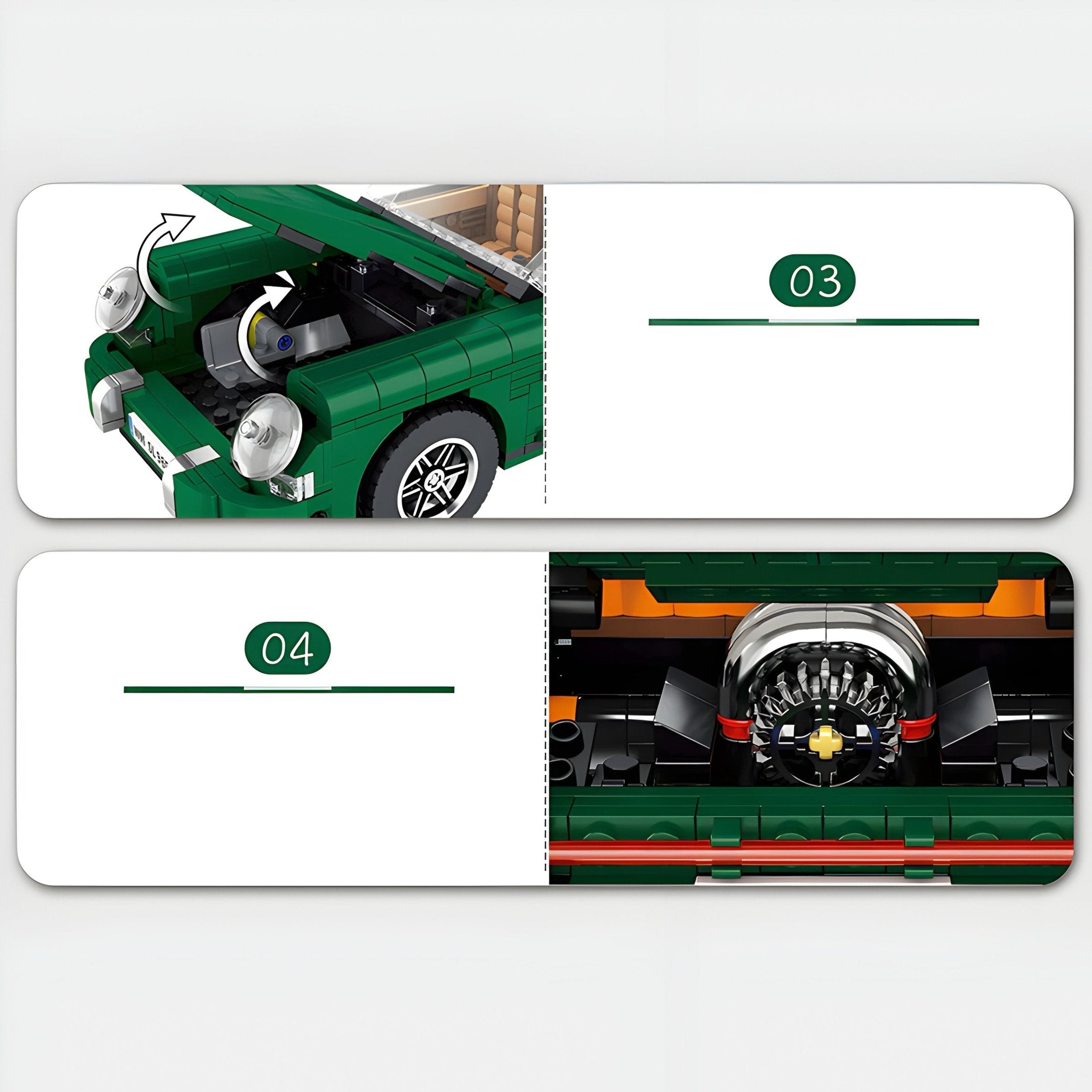 Classic German Coupe | 896pcs - BRICKS LAB