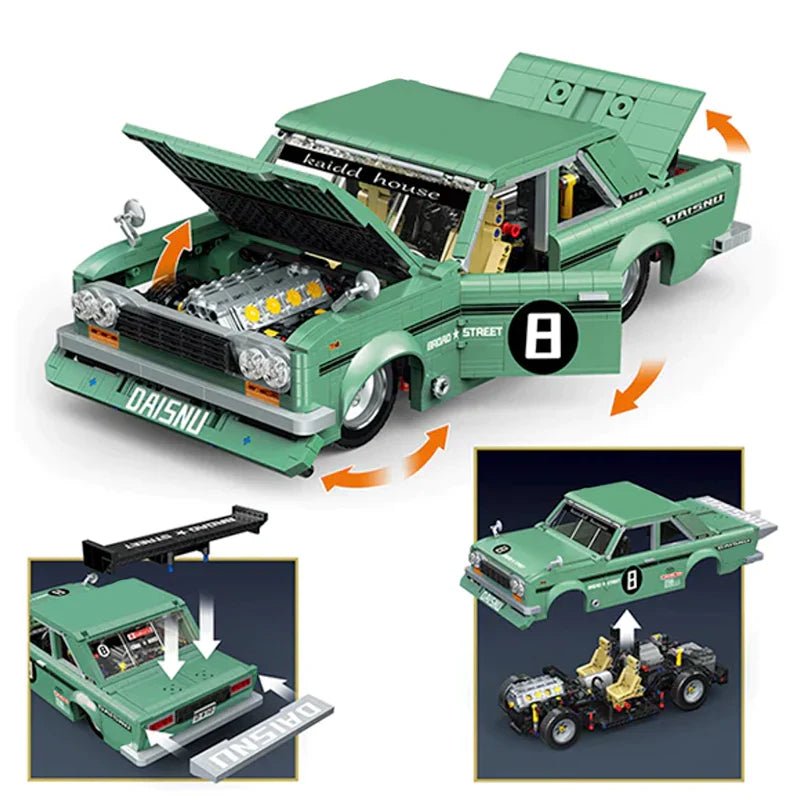 Classic JDM Icon | 1975pcs - BRICKS LAB