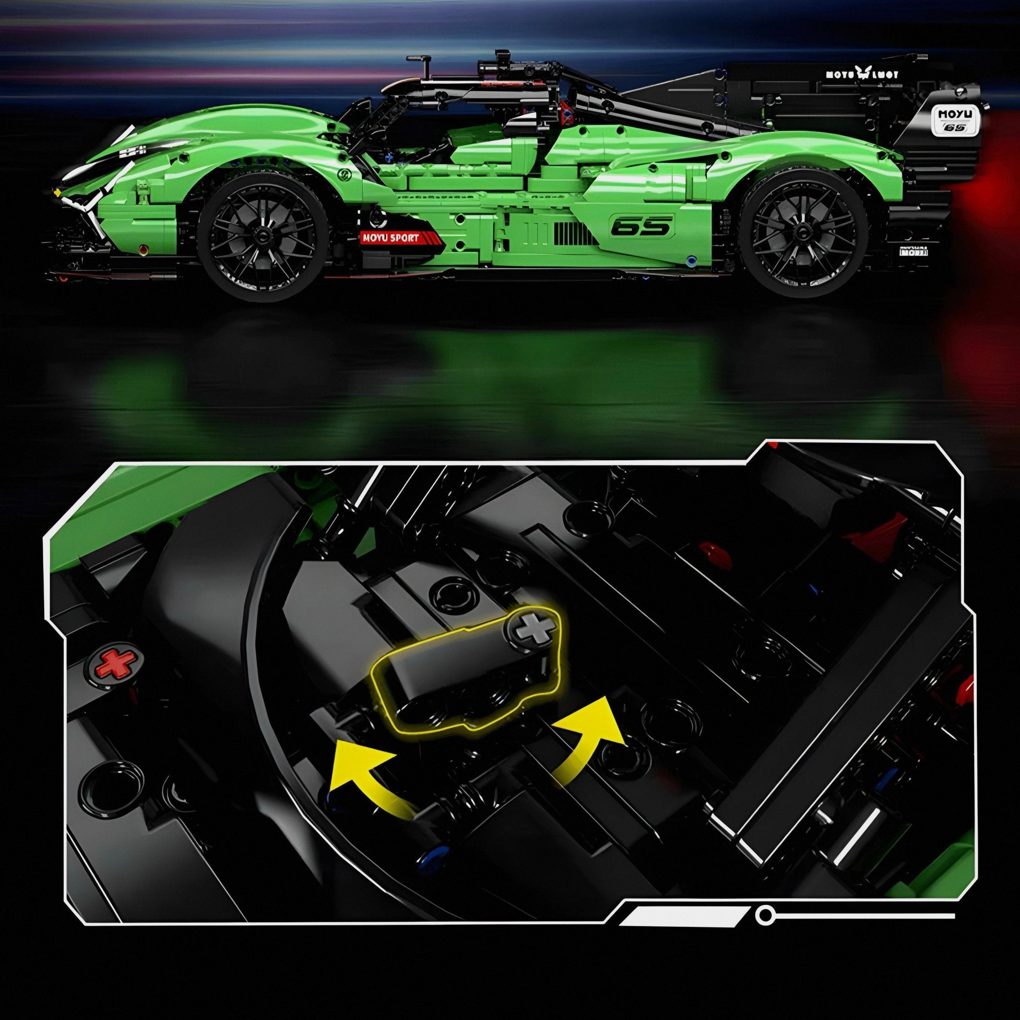 Collector's 24H Endurance Car | 2980pcs - BRICKS LAB