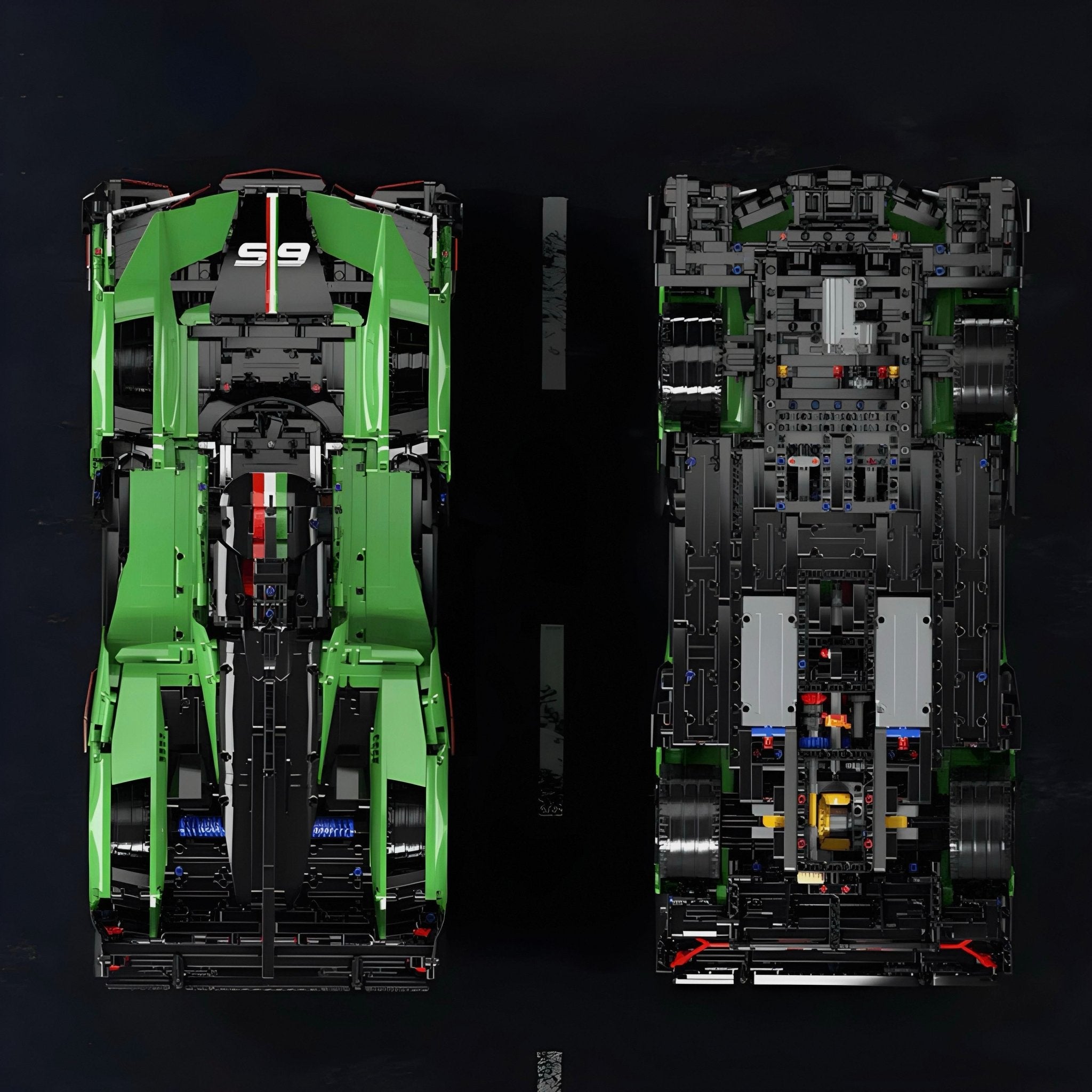 Collector's 24H Endurance Car | 2980pcs - BRICKS LAB