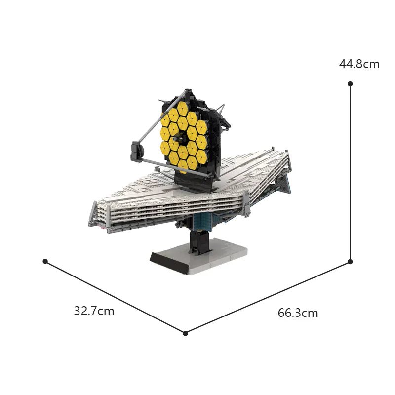 COLLECTOR'S EDITION JWST JAMES WEBB SPACE TELESCOPE | 4514PCS - BRICKS LAB