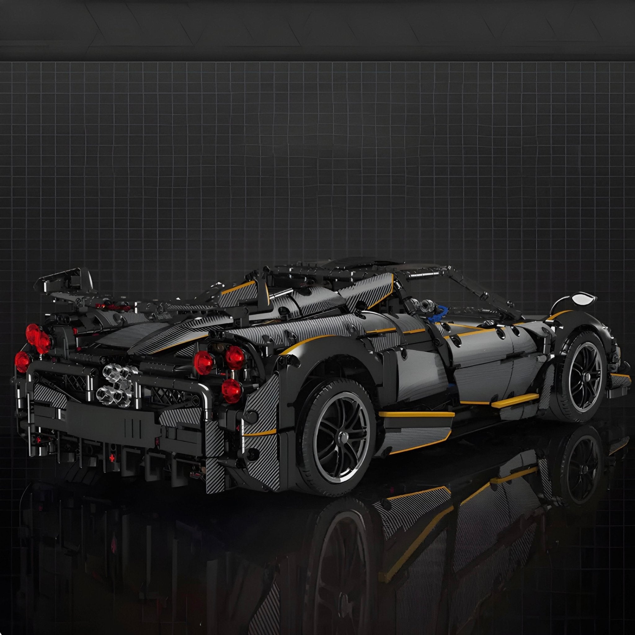 Collector's Huayra Carbon Fiber Edition | 4802pcs - BRICKS LAB