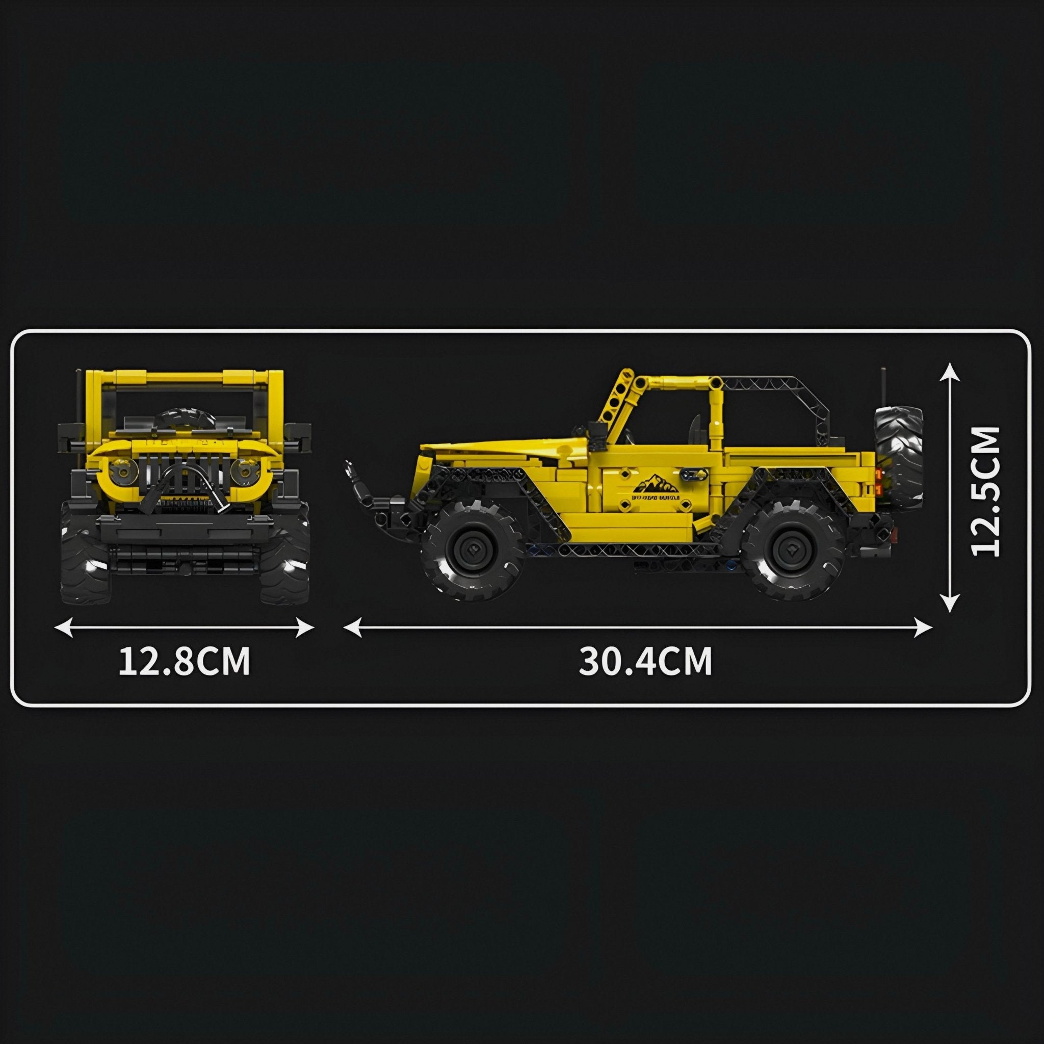 Convertible Off Roader | 745pcs - BRICKS LAB