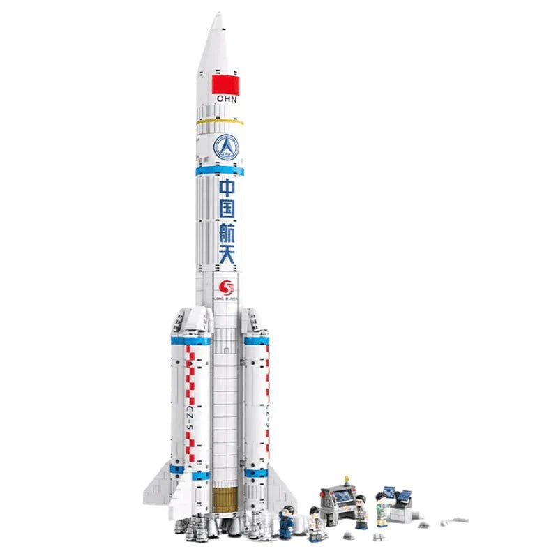 CRYOGENIC LIQUID LAUNCH VEHICLE | 1201PCS - BRICKS LAB