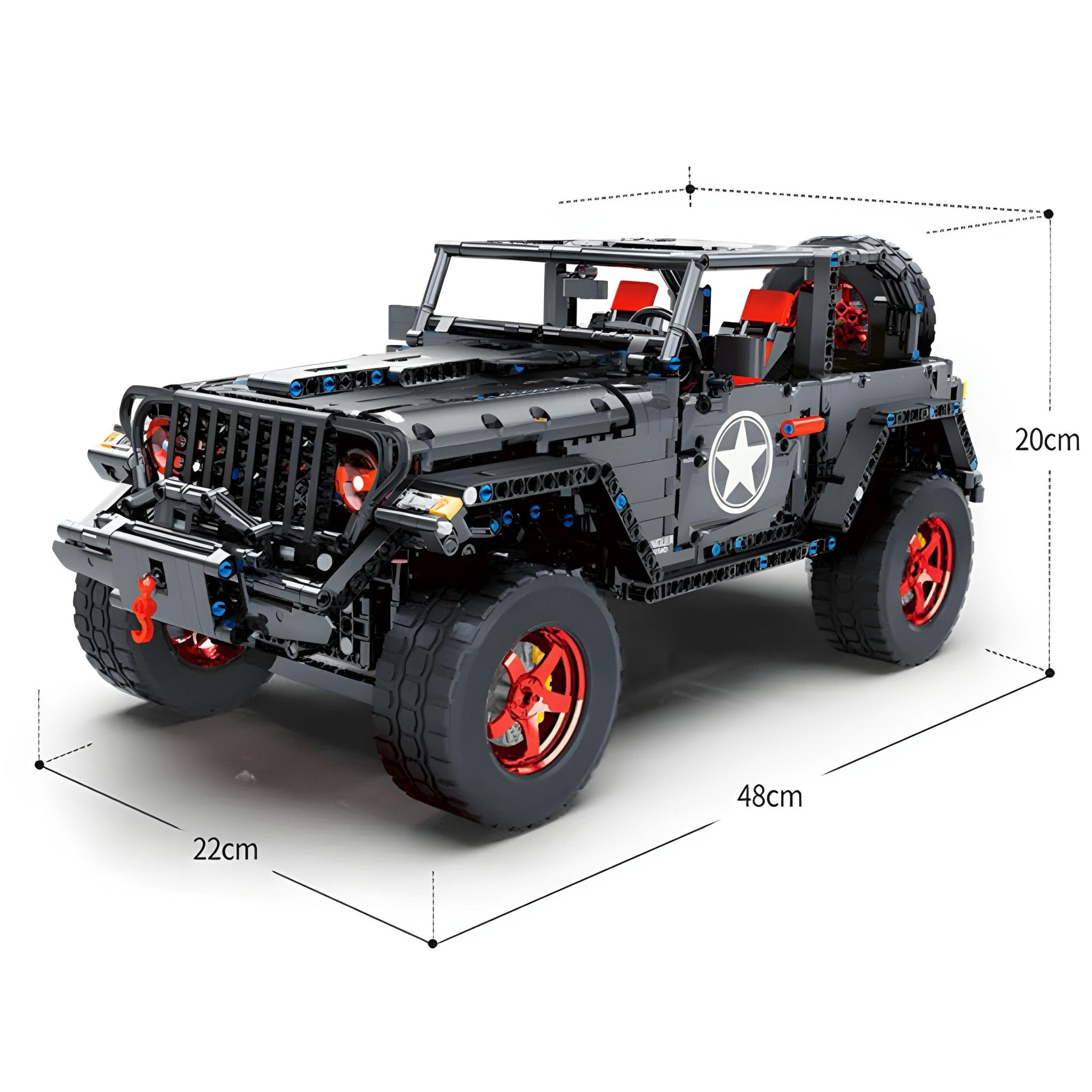 Custom Army Off Roader | 2272pcs - BRICKS LAB