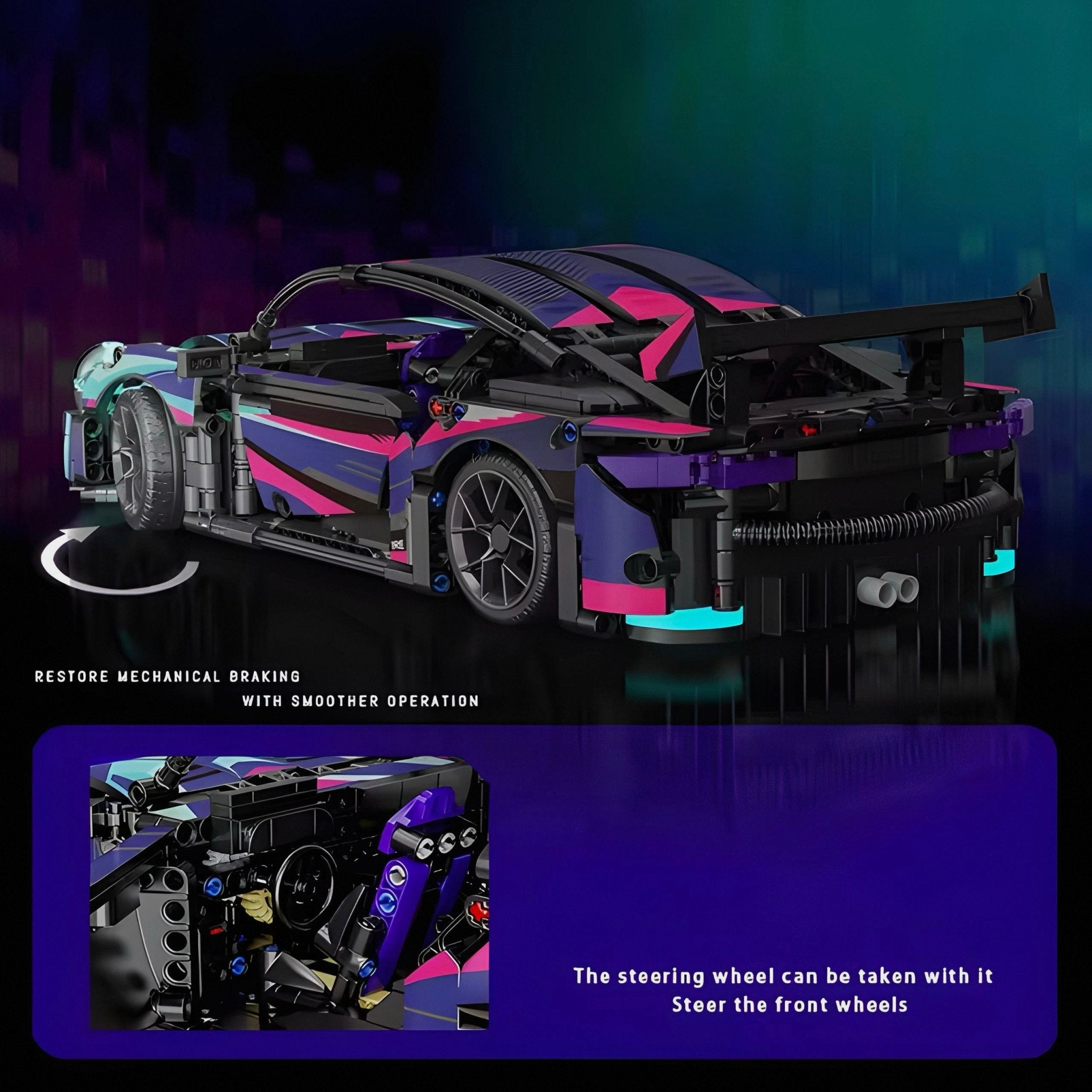 Cyber Edition 911 RSR | 1115pcs - BRICKS LAB