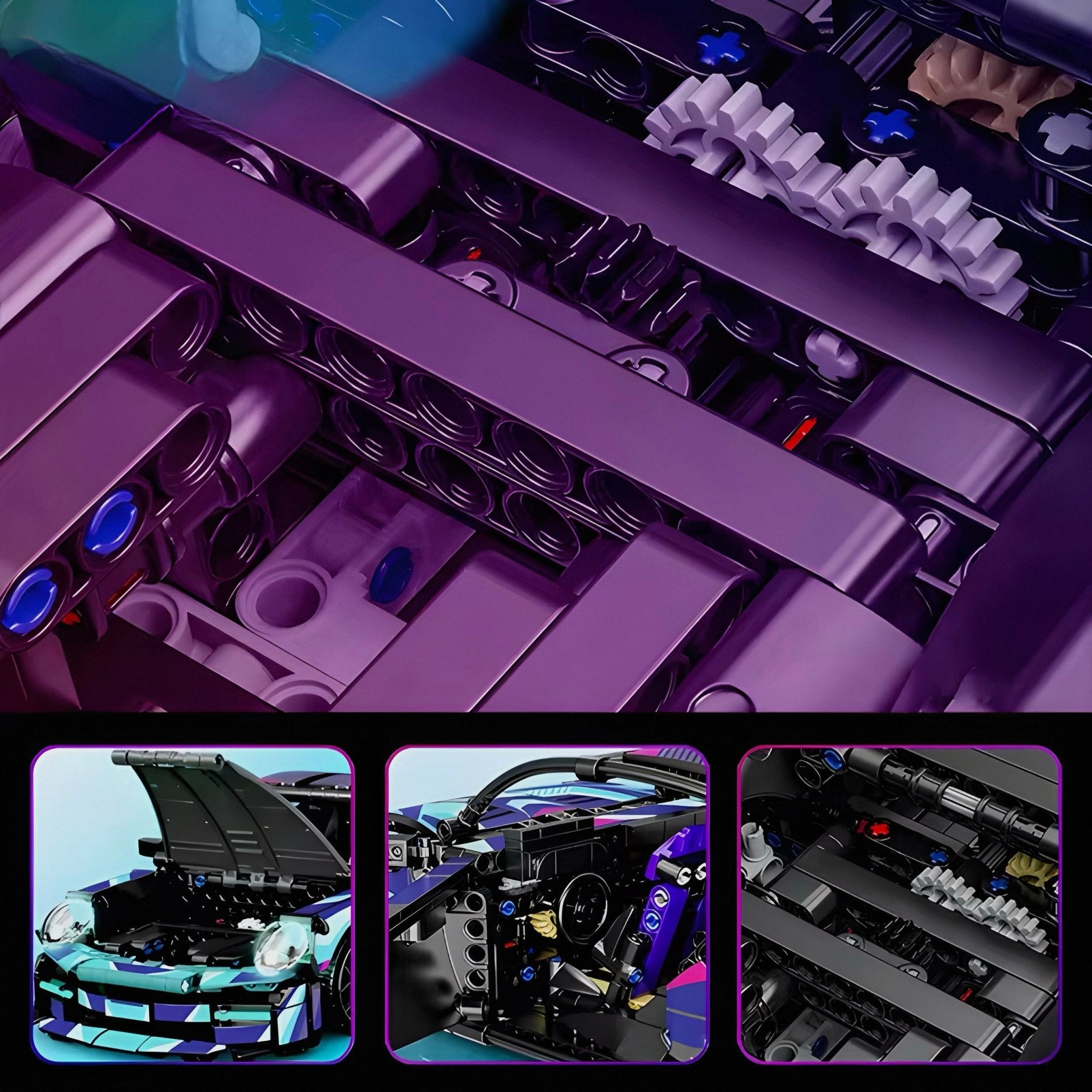 Cyber Edition 911 RSR | 1115pcs - BRICKS LAB