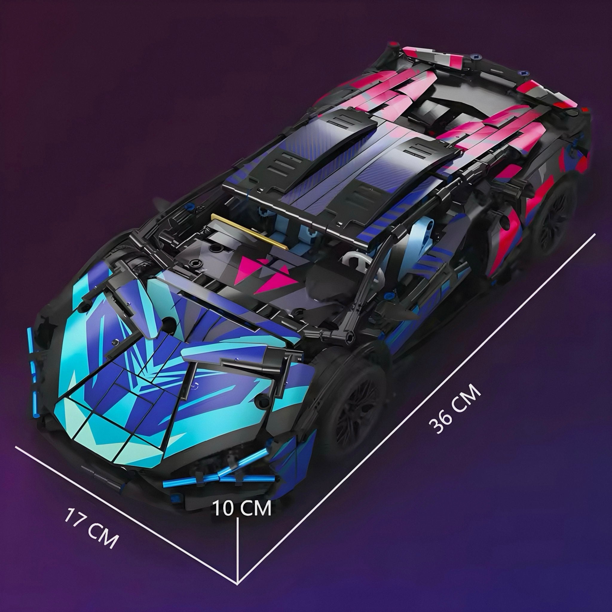 Cyber Edition Sian | 1318pcs - BRICKS LAB