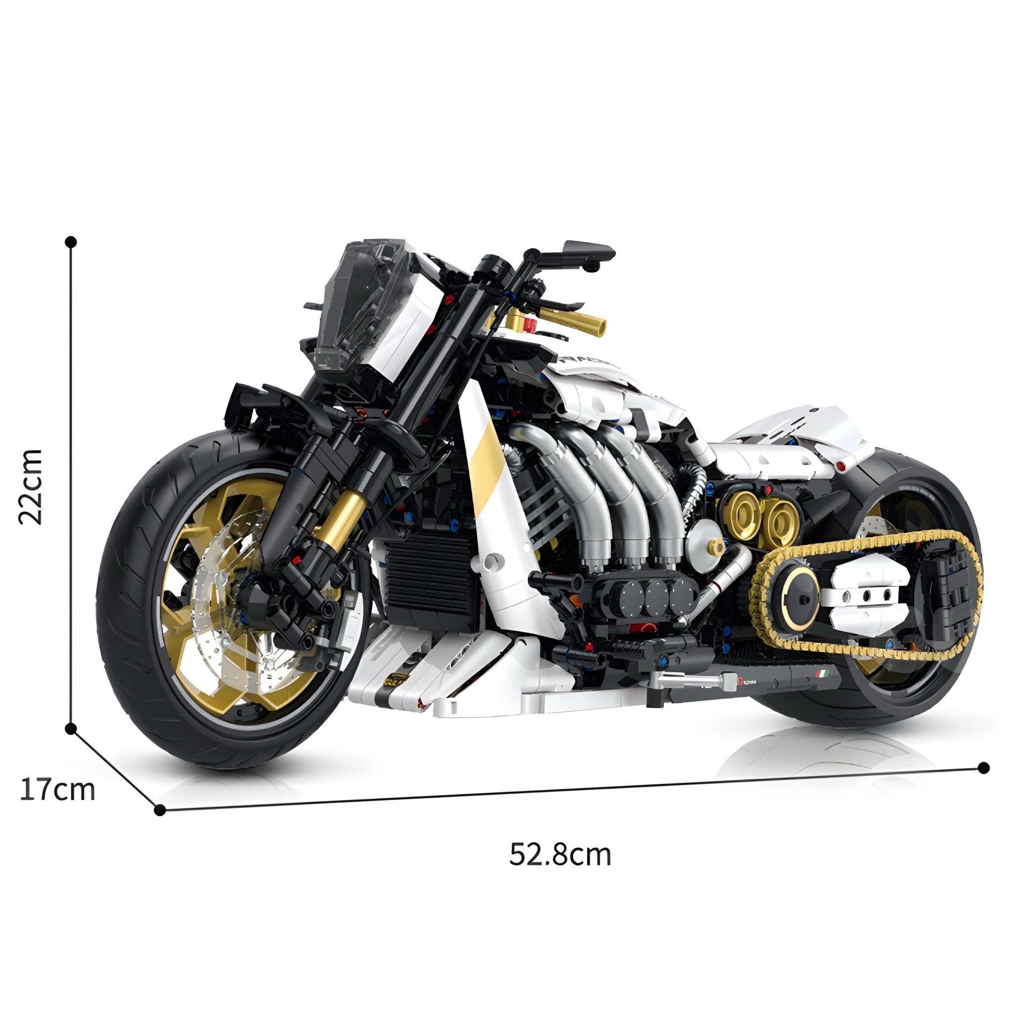 CYBERTUNED CHOPPER | 2004PCS - BRICKS LAB