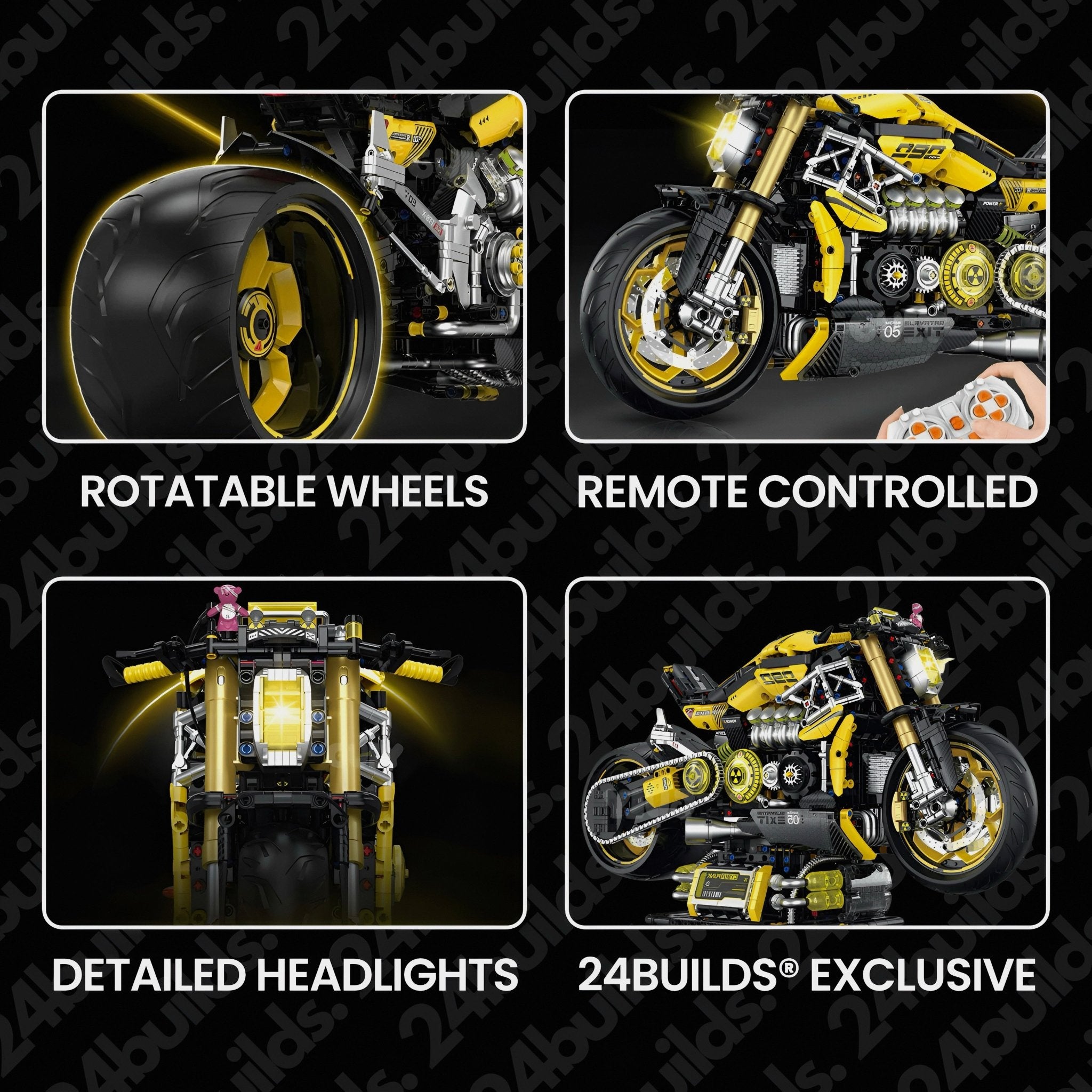 CYBERTUNED MOTORBIKE | 2752PCS - BRICKS LAB