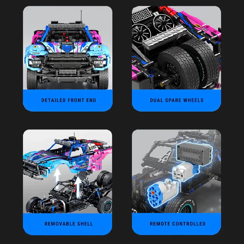 Dakar Trophy Truck | 1340pcs - BRICKS LAB