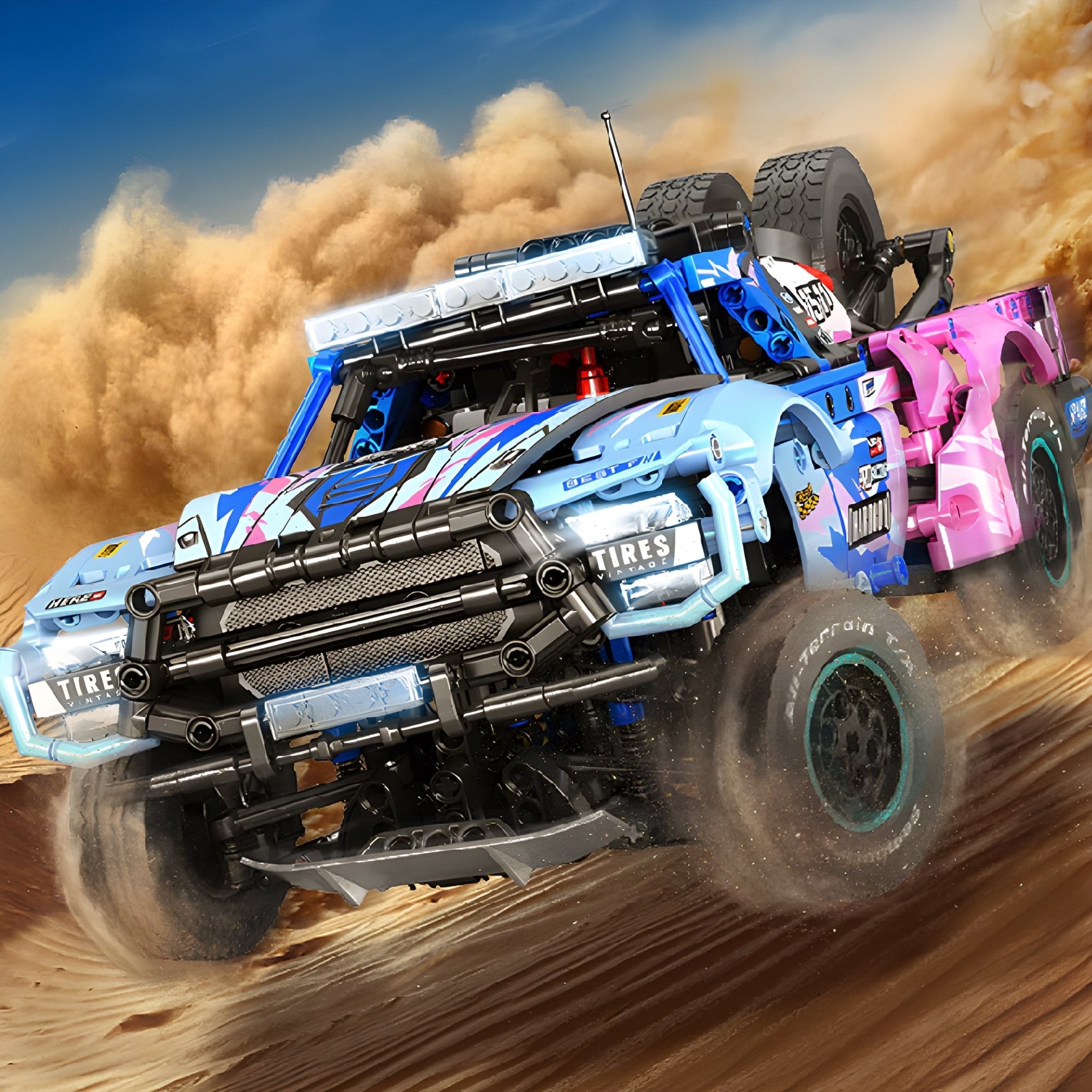 Dakar Trophy Truck | 1340pcs - BRICKS LAB