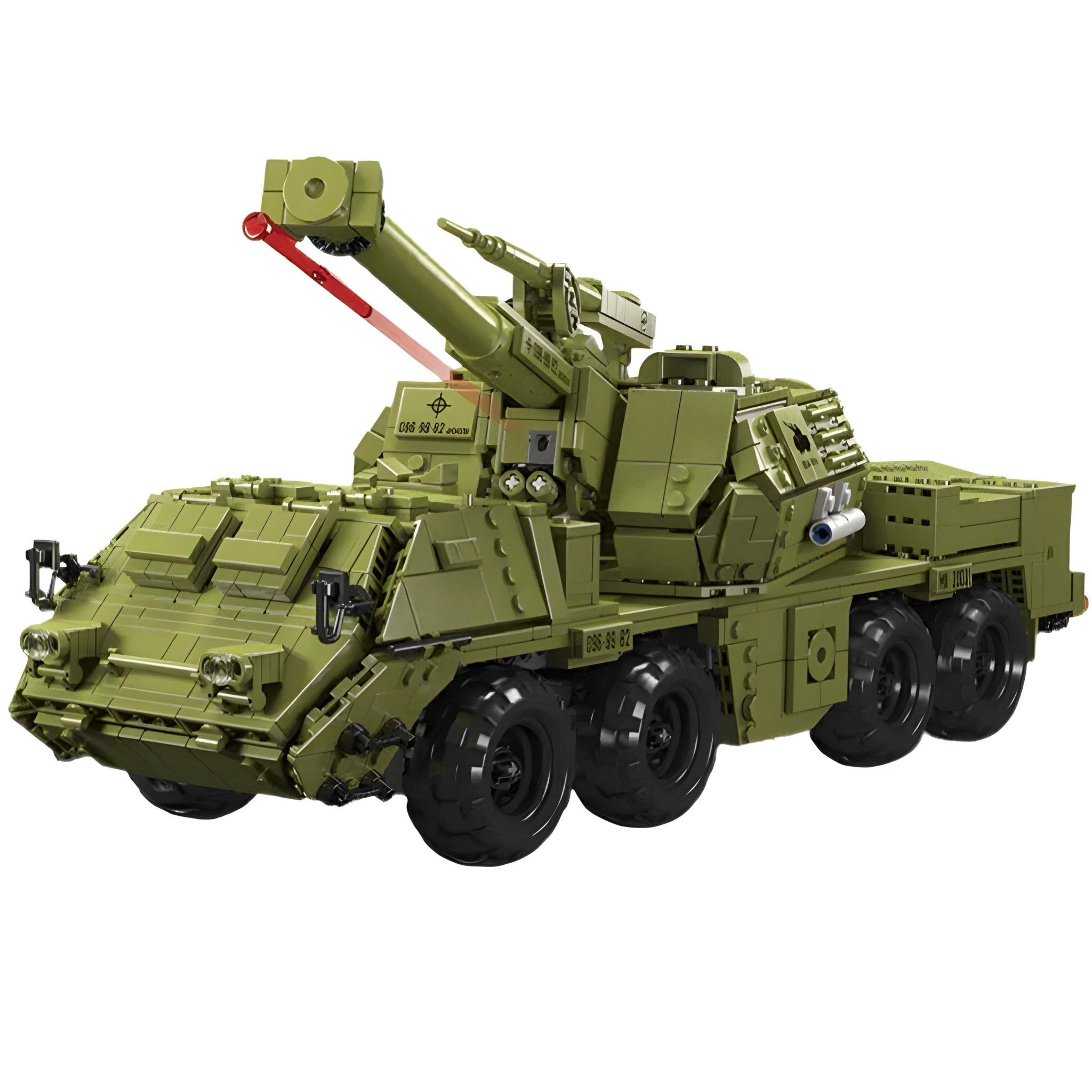 DANA SELF - PROPELLED ARTILLERY TANK | 1922PCS - BRICKS LAB