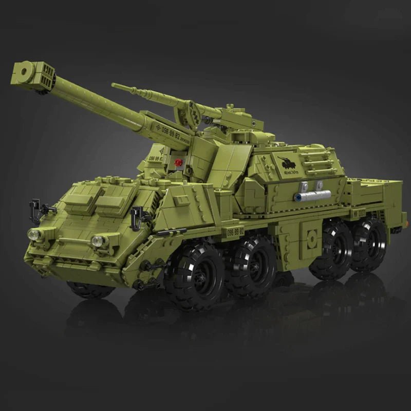 DANA SELF - PROPELLED ARTILLERY TANK | 1922PCS - BRICKS LAB