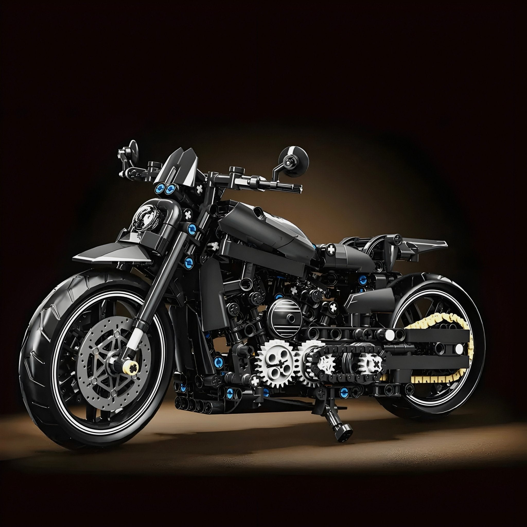 DARK SHADOW MOTORBIKE | 680PCS - BRICKS LAB