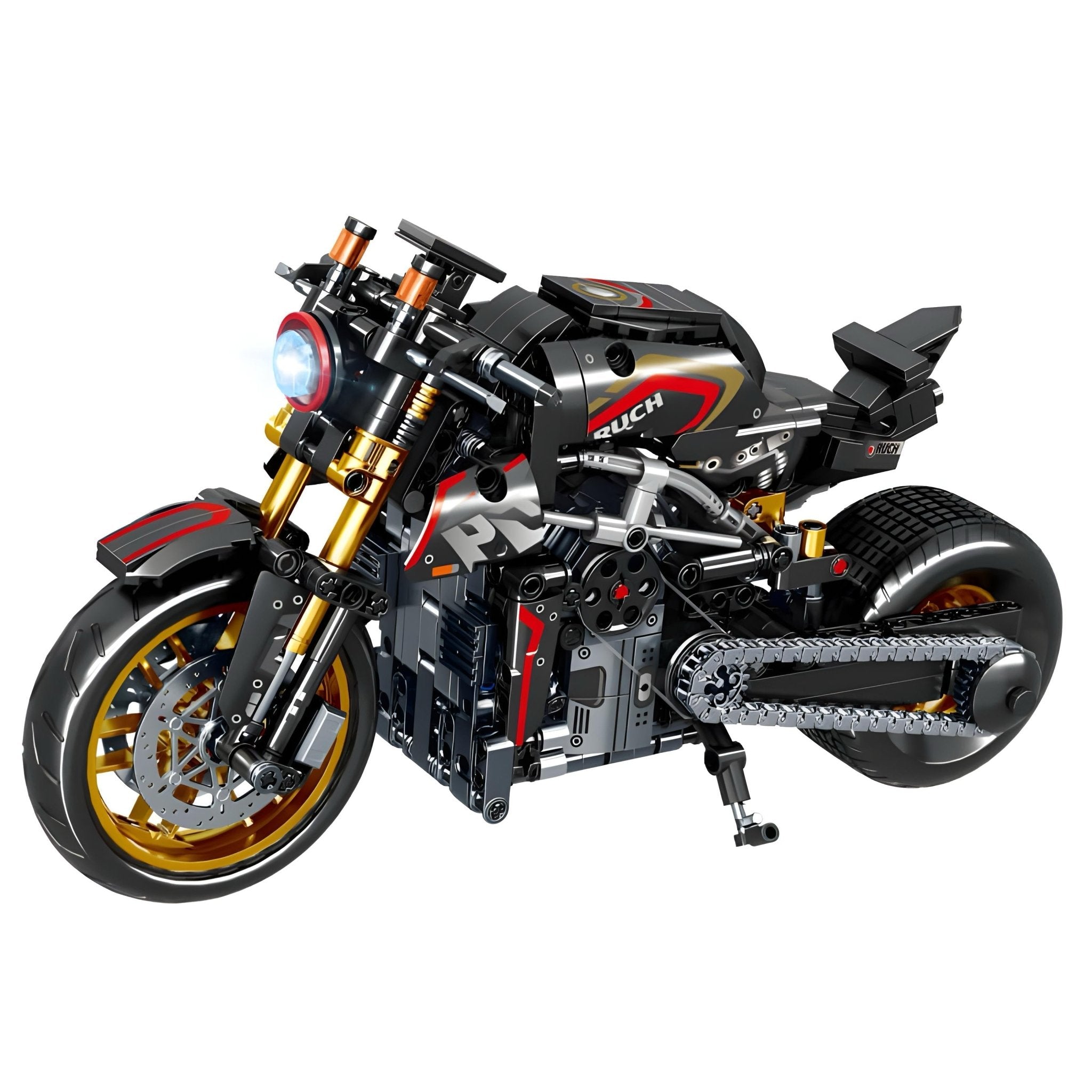 DEVIL CARBON SPORTS BIKE | 771PCS - BRICKS LAB