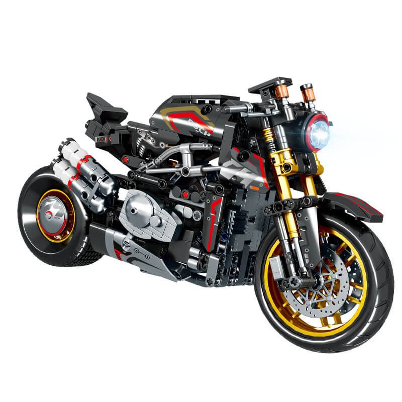 DEVIL CARBON SPORTS BIKE | 771PCS - BRICKS LAB