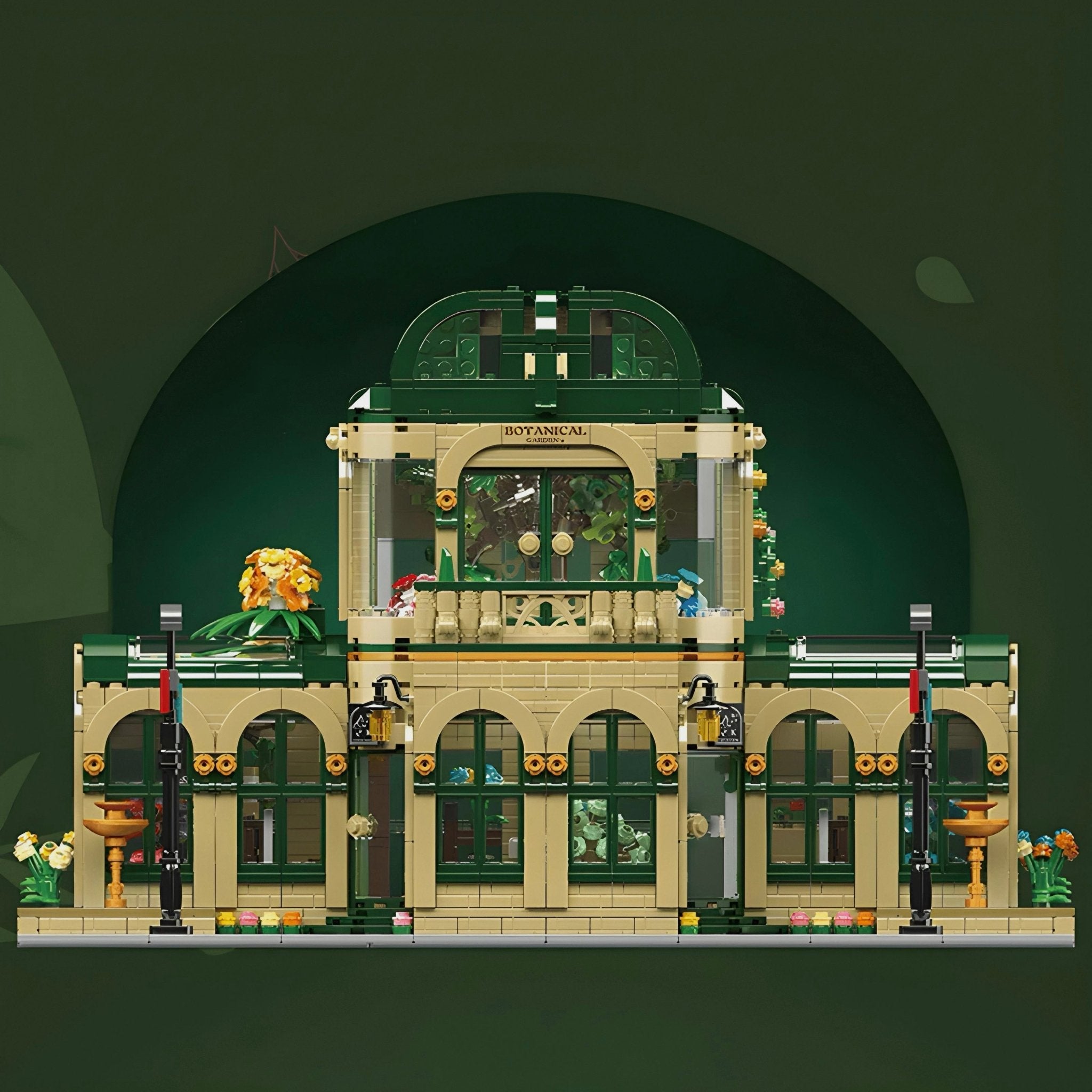 DOME BOTANICAL GARDENS | 3382PCS - BRICKS LAB