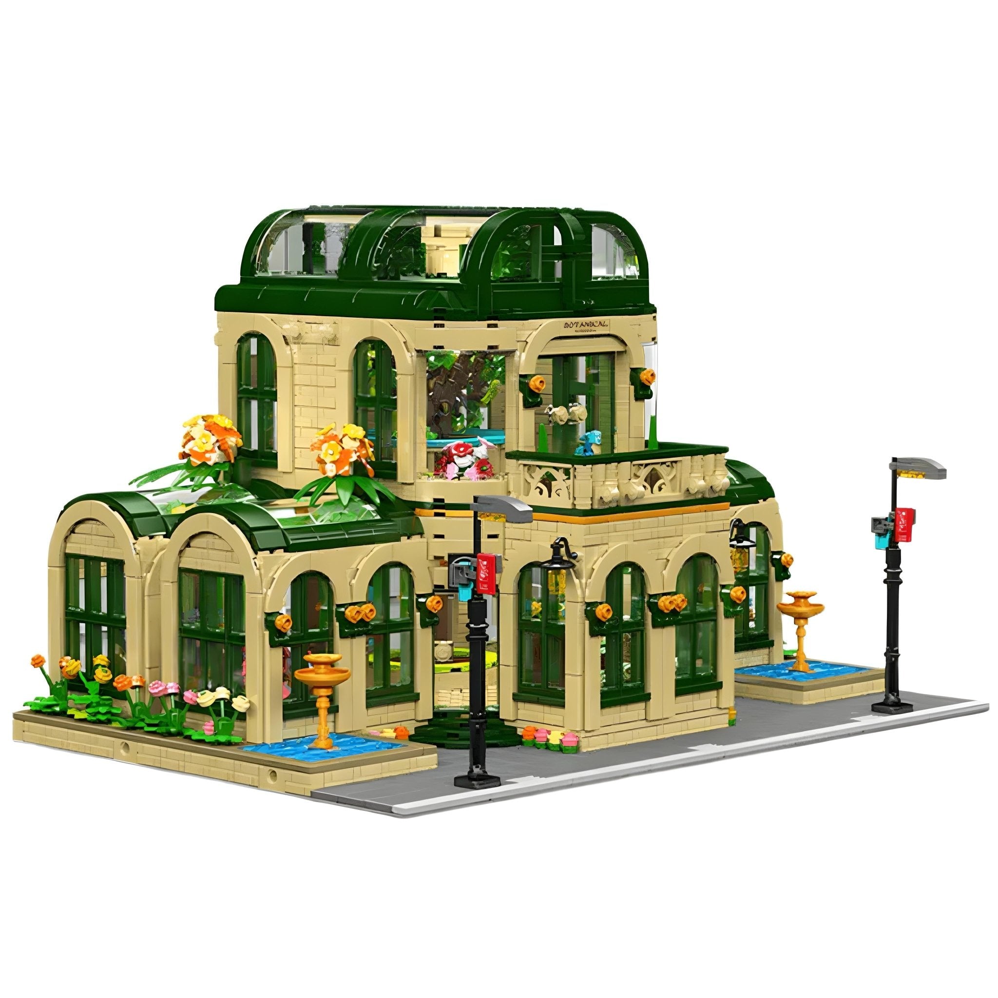 DOME BOTANICAL GARDENS | 3382PCS - BRICKS LAB
