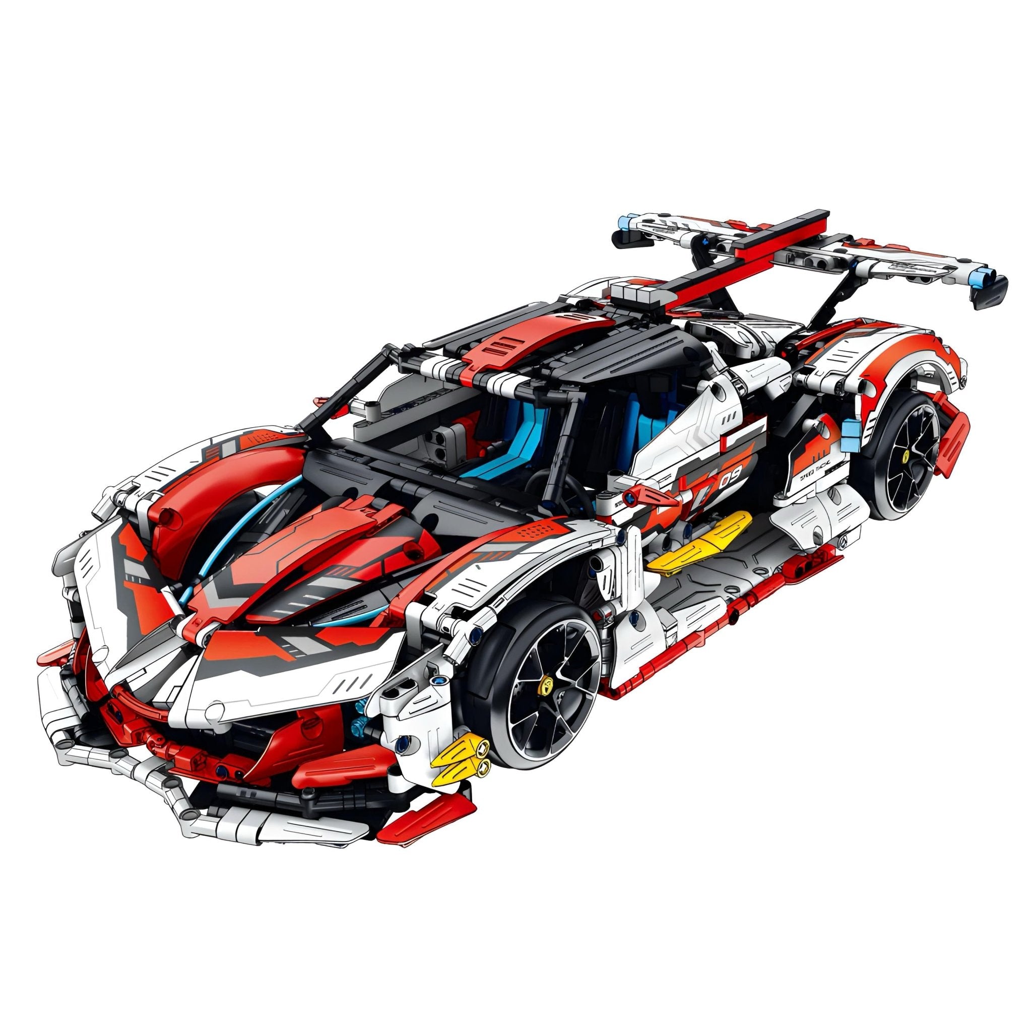 Drifting "Intense Emotion" Hypercar | 2731pcs - BRICKS LAB