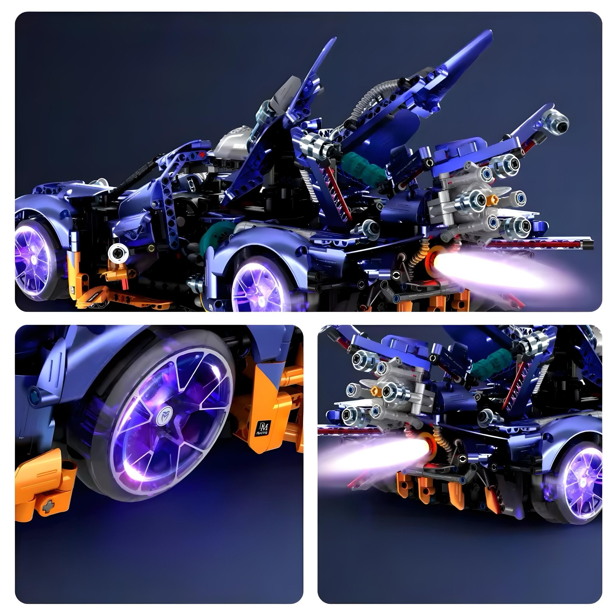 Drifting "Project Evo" Hypercar | 2388pcs - BRICKS LAB