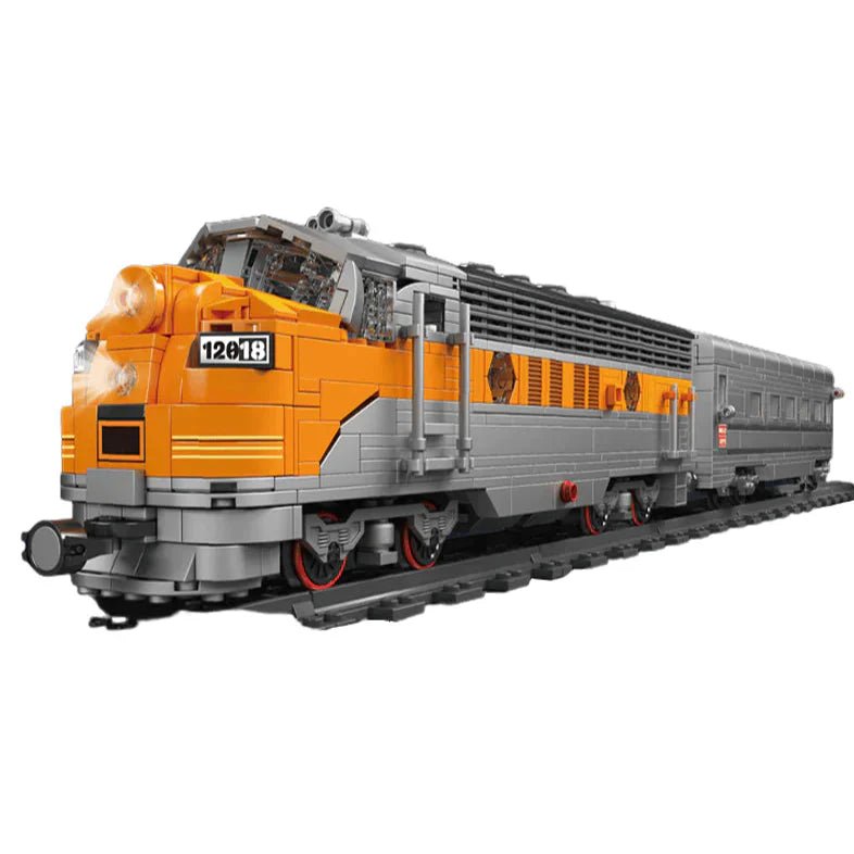 EMD F7 LOCOMOTIVE | 1540PCS - BRICKS LAB