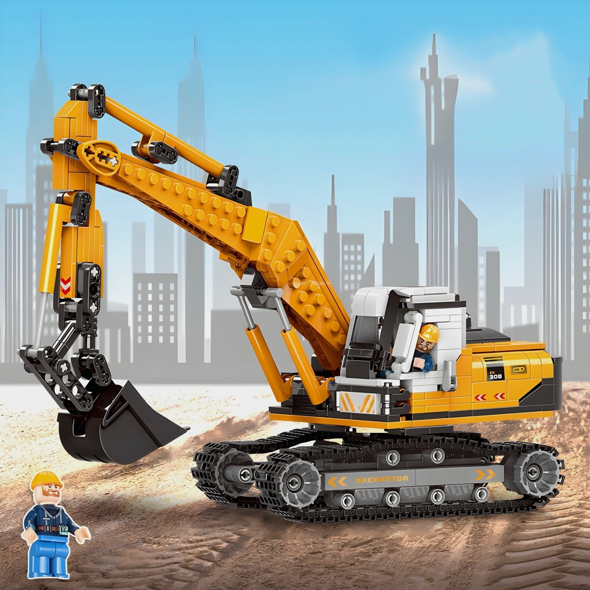 EXCAVATOR | 724PCS - BRICKS LAB