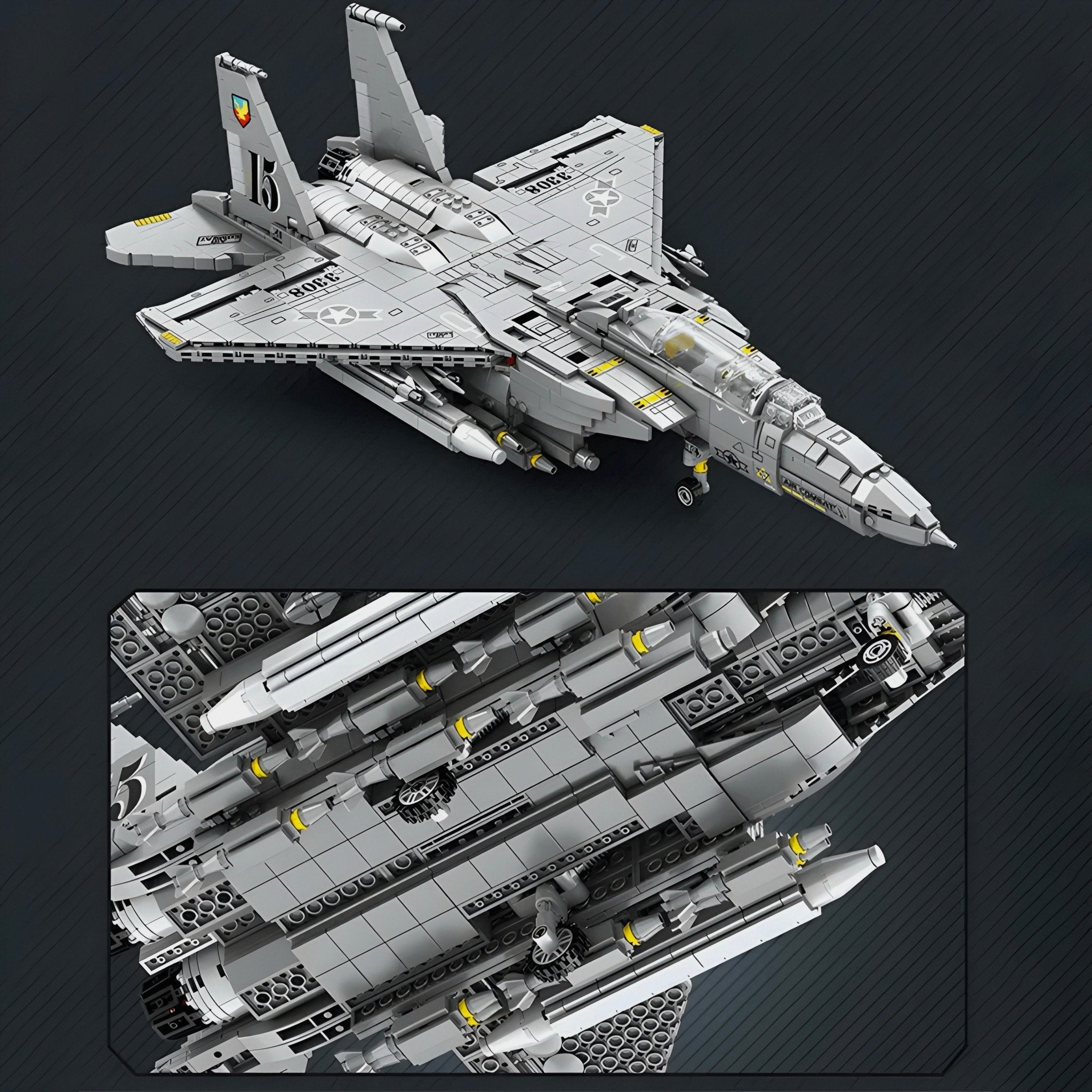 F - 15 STRIKE EAGLE | 2216PCS - BRICKS LAB