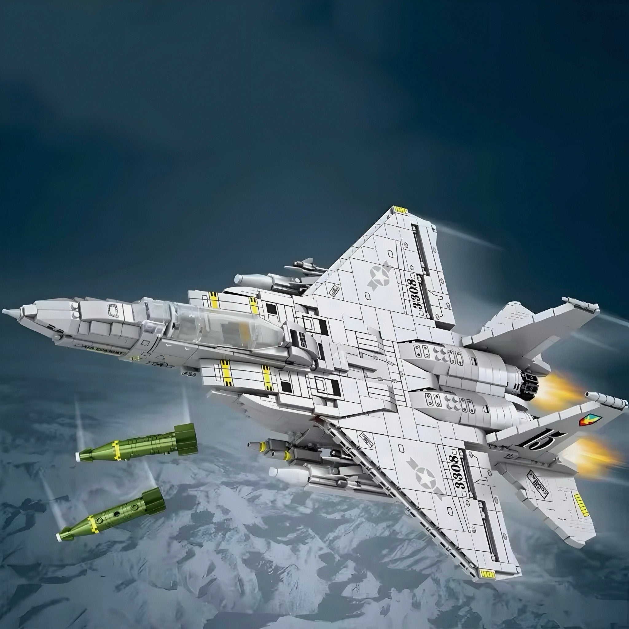 F - 15 STRIKE EAGLE | 2216PCS - BRICKS LAB