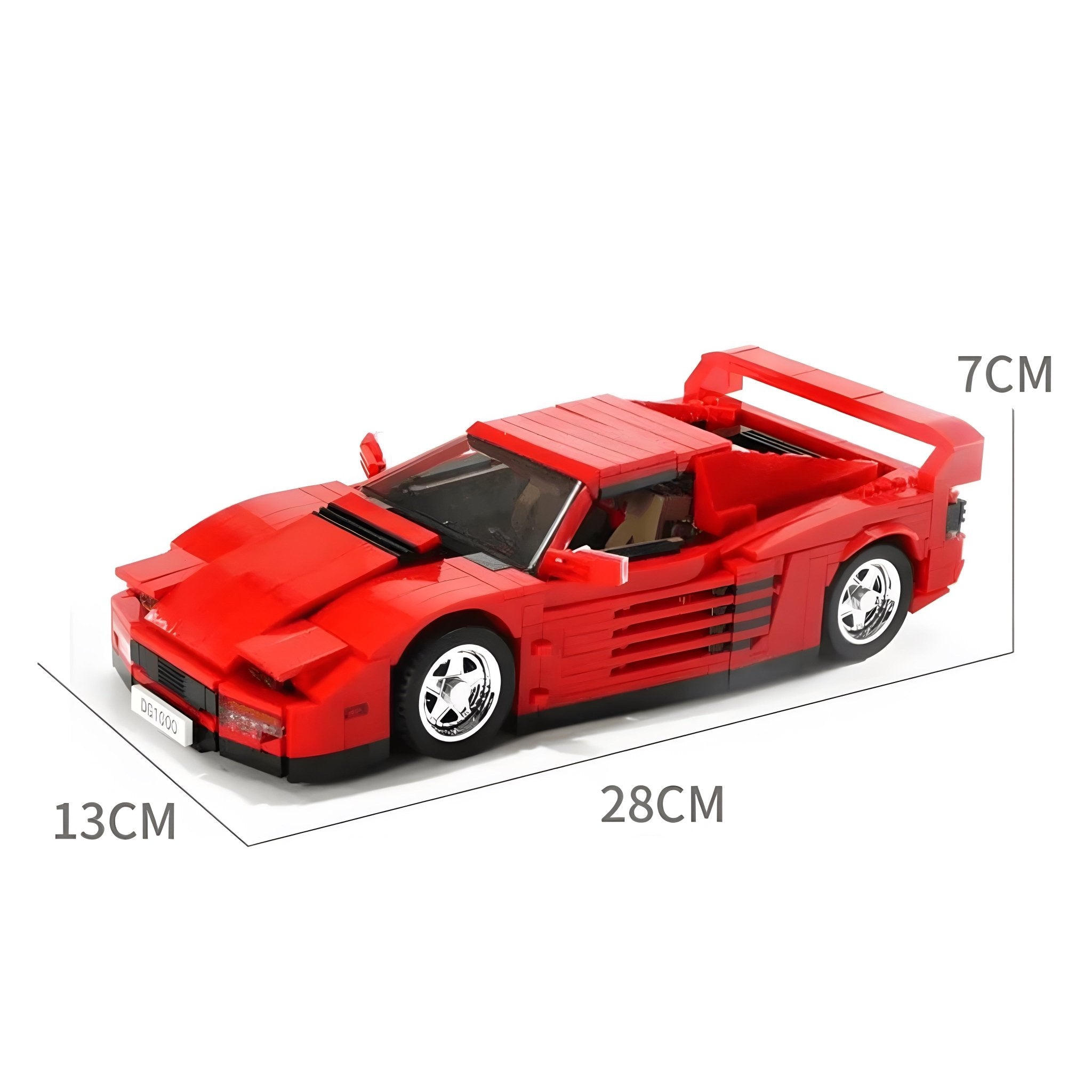Ferrari Testarossa | 932pcs - BRICKS LAB
