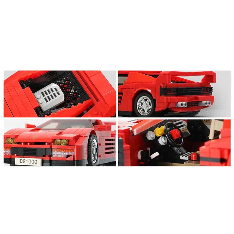 Ferrari Testarossa | 932pcs - BRICKS LAB