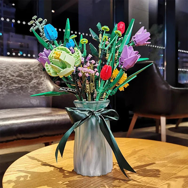 FLOWER BOUQUET | 999PCS - BRICKS LAB