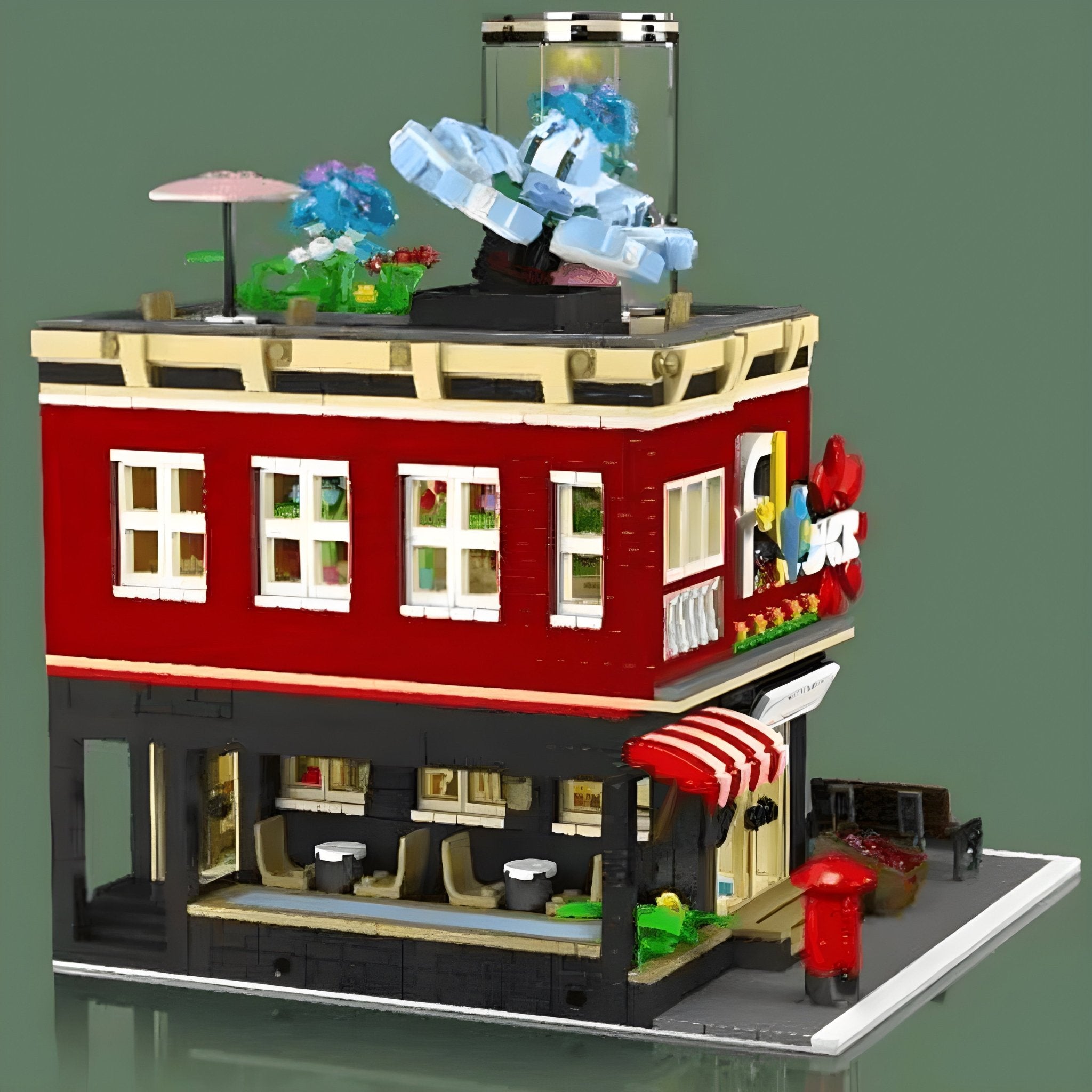FLOWER SHOP | 2290PCS - BRICKS LAB