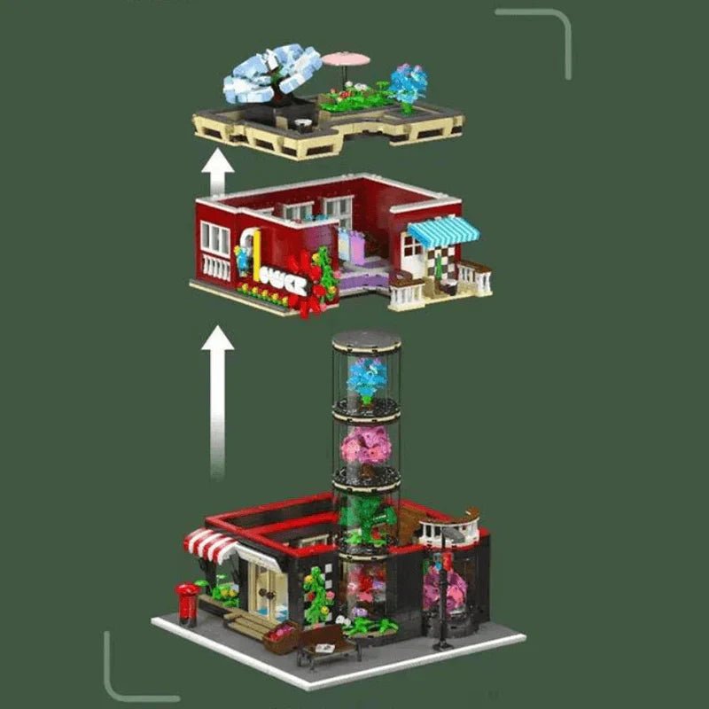 FLOWER SHOP | 2290PCS - BRICKS LAB