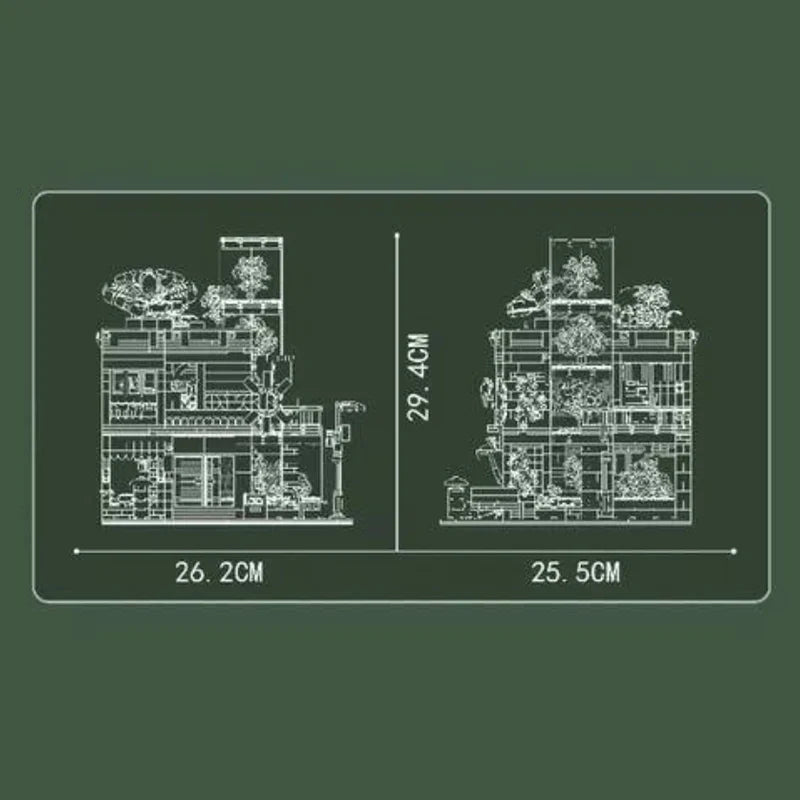 FLOWER SHOP | 2290PCS - BRICKS LAB