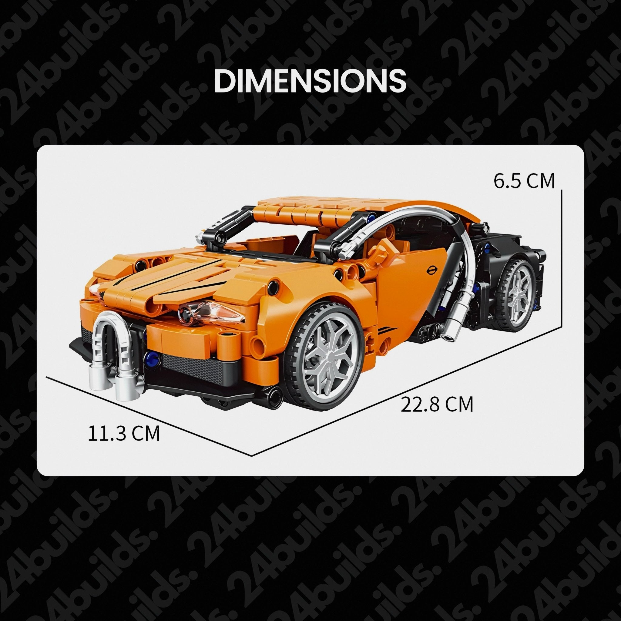 French Hypercar | 388pcs - BRICKS LAB