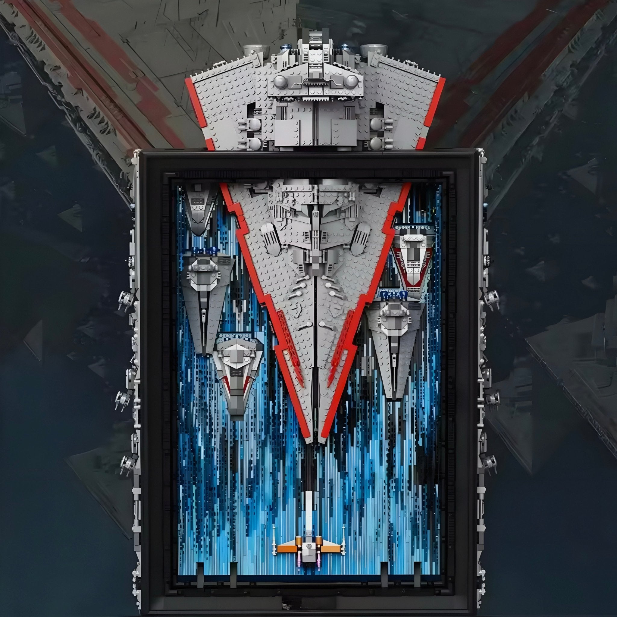 GALACTIC WARSHIP BRICK ART | 5968PCS - BRICKS LAB