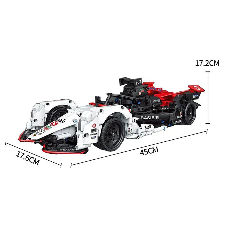 Gen 2 Electric Single Seater Race Car | 1628pcs - BRICKS LAB